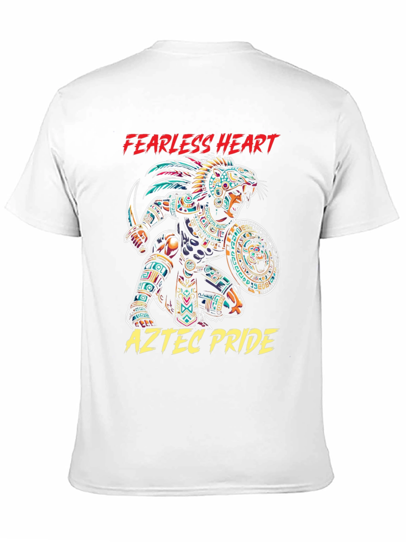 Fearless Heart Aztec Pride Graphic Tee