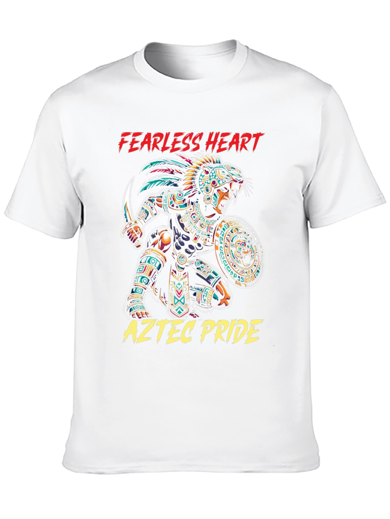 Fearless Heart Aztec Pride Graphic Tee