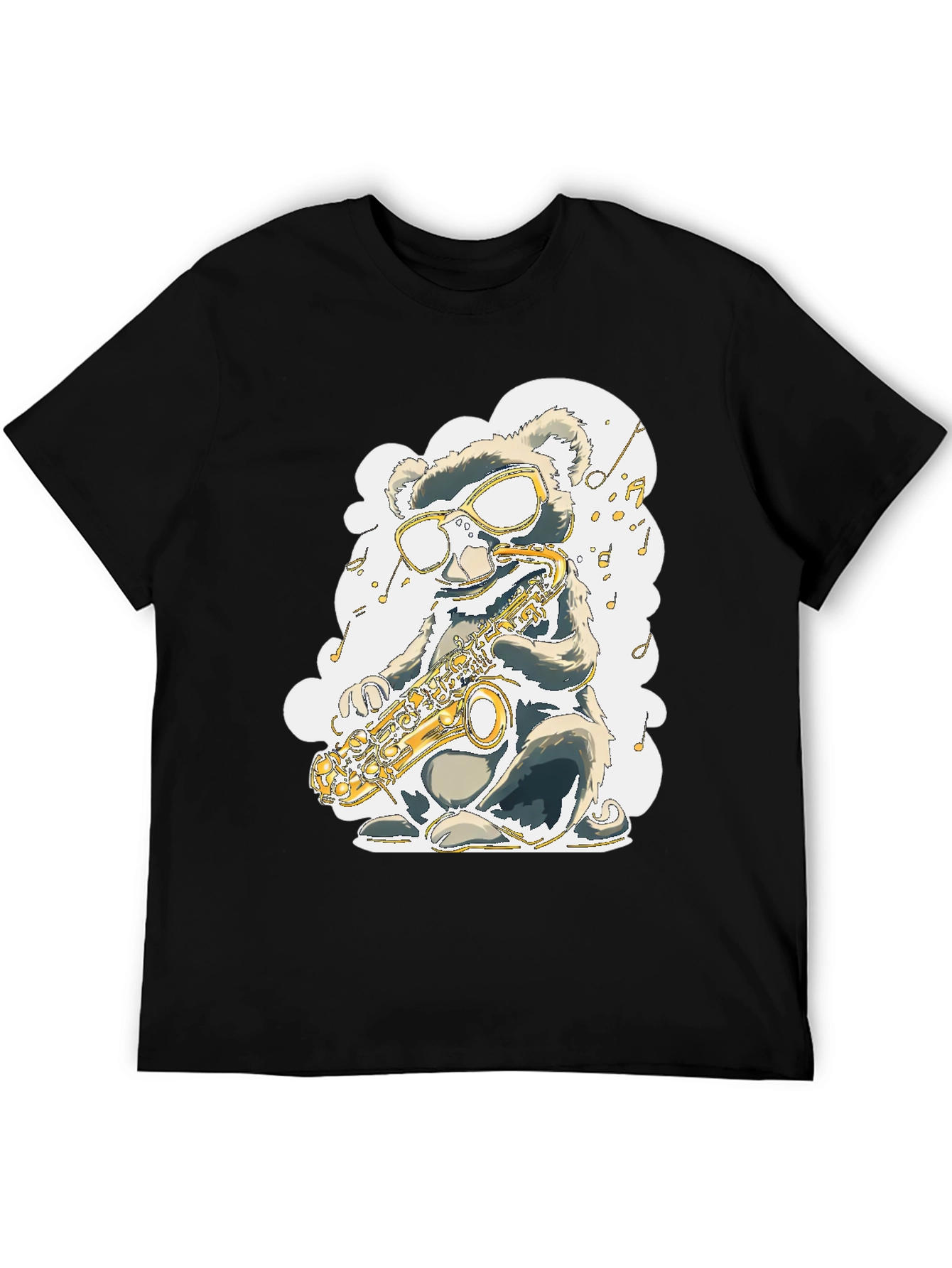 Cool Bear Saxophone T-Shirt