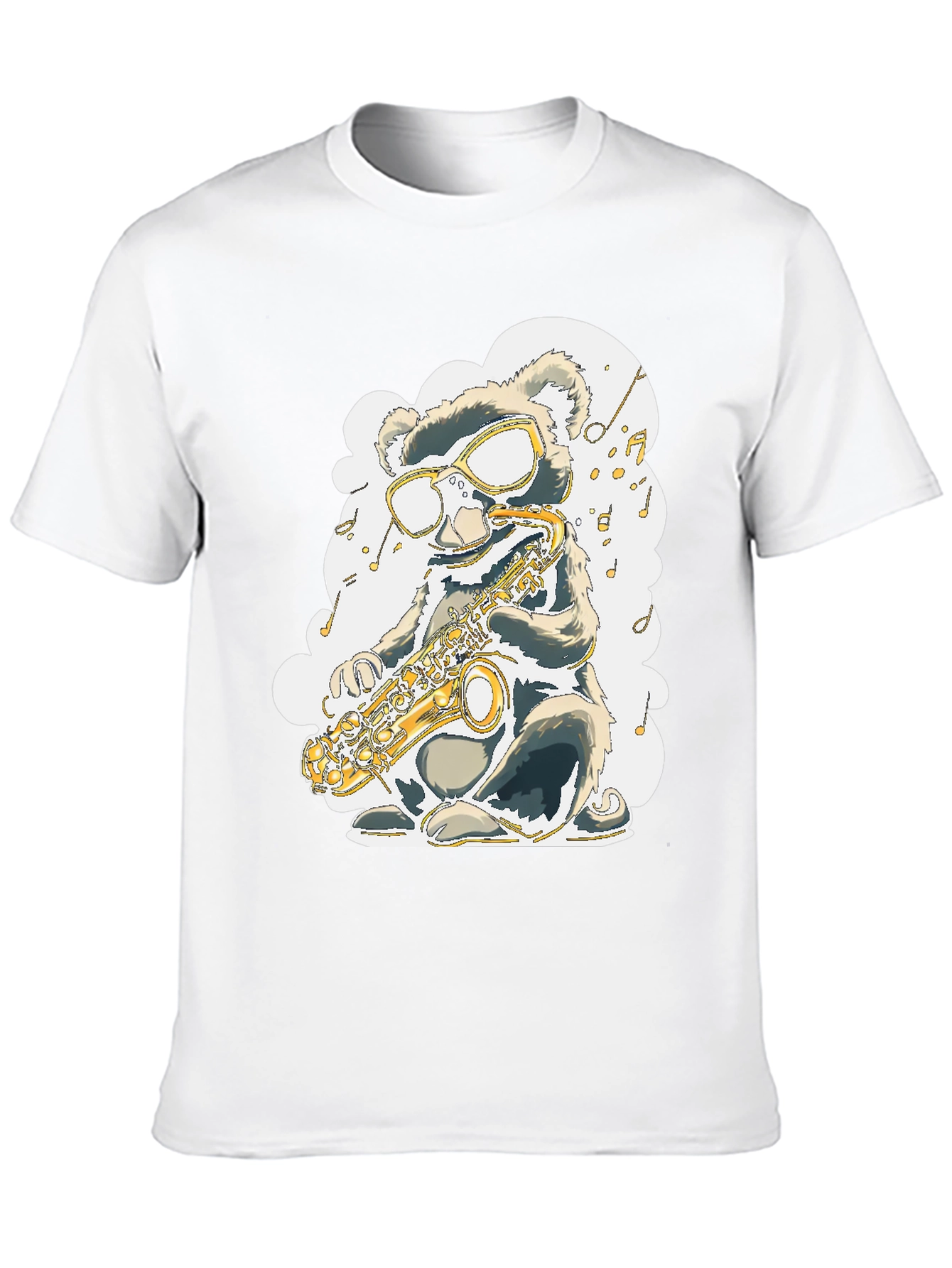 Cool Bear Saxophone T-Shirt
