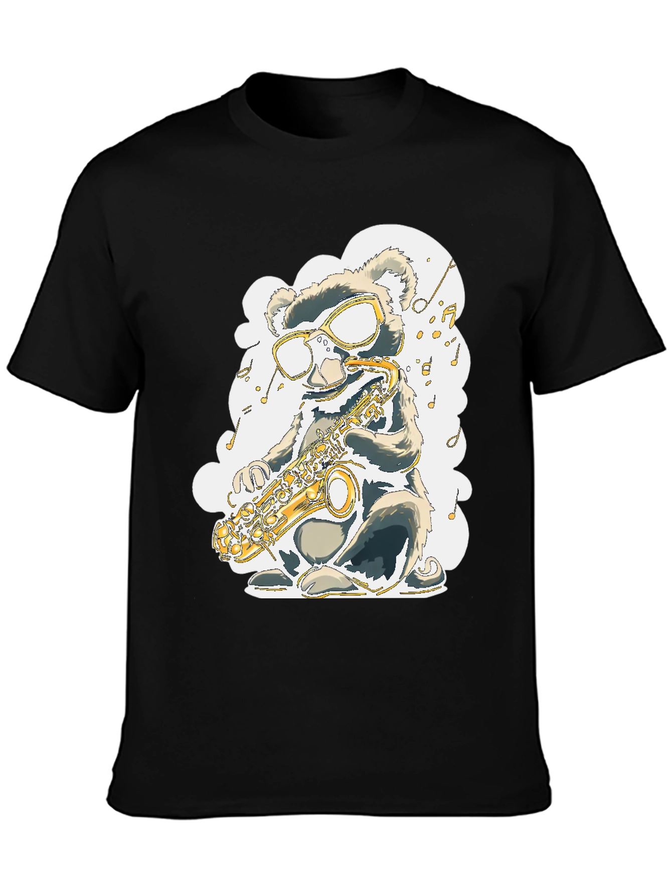 Cool Bear Saxophone T-Shirt