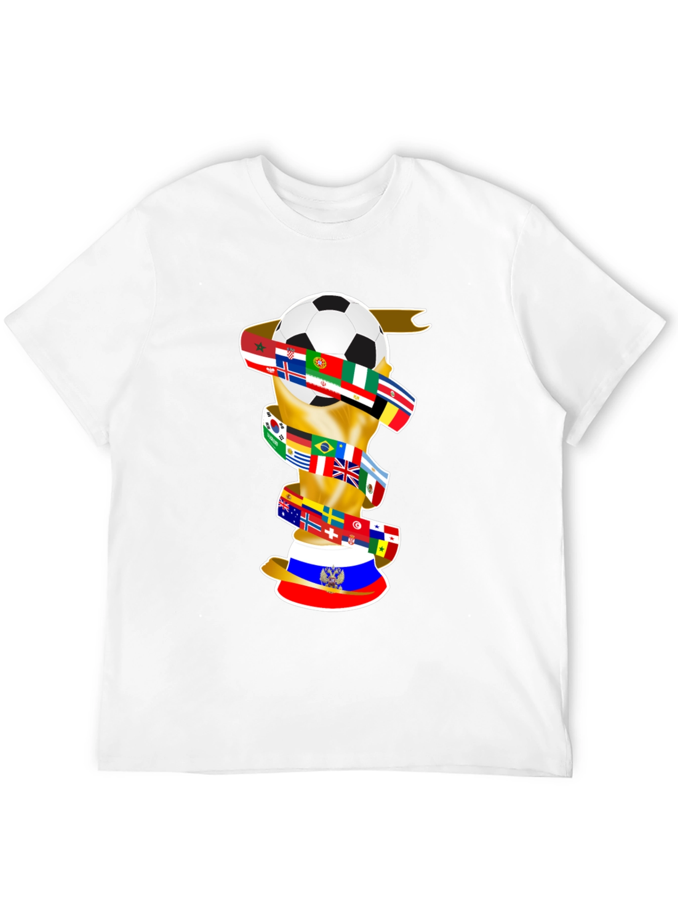 World Cup Flags Football T-Shirt