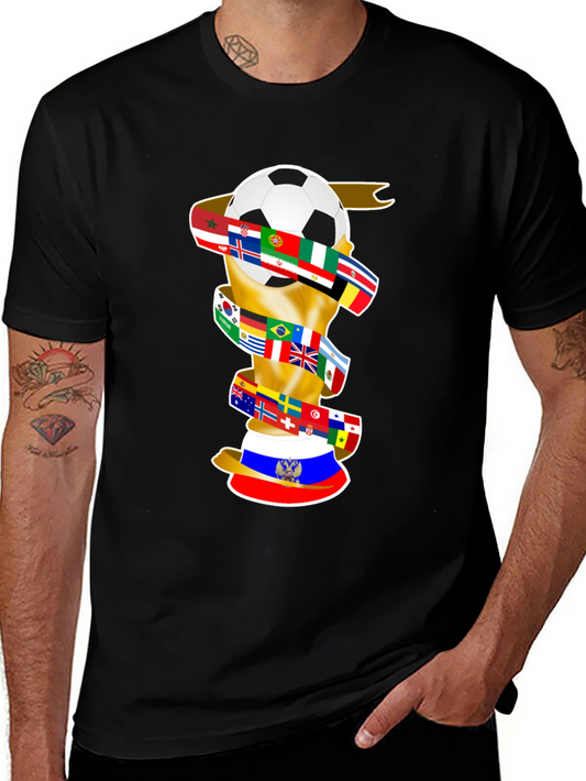 World Cup Flags Football T-Shirt