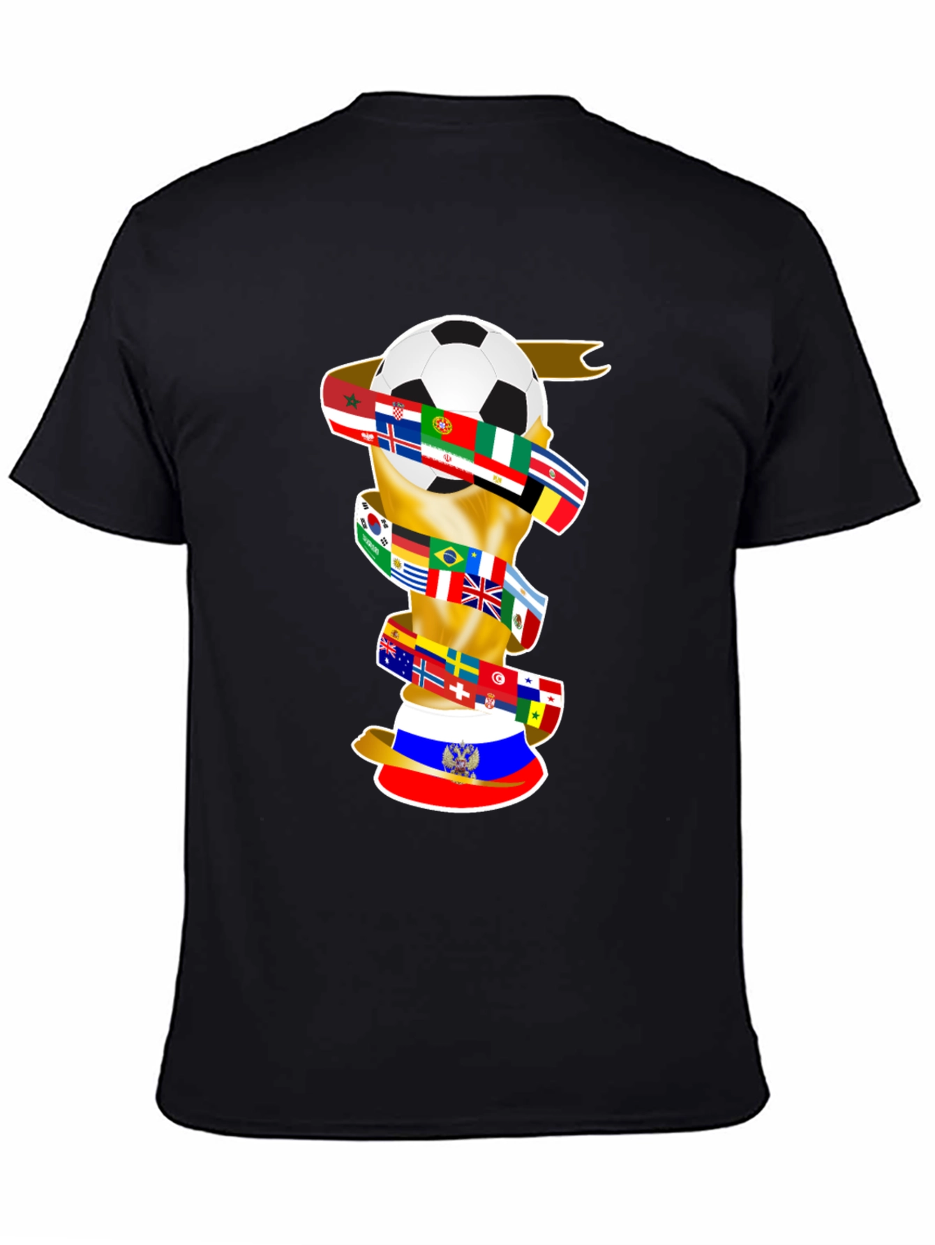 World Cup Flags Football T-Shirt
