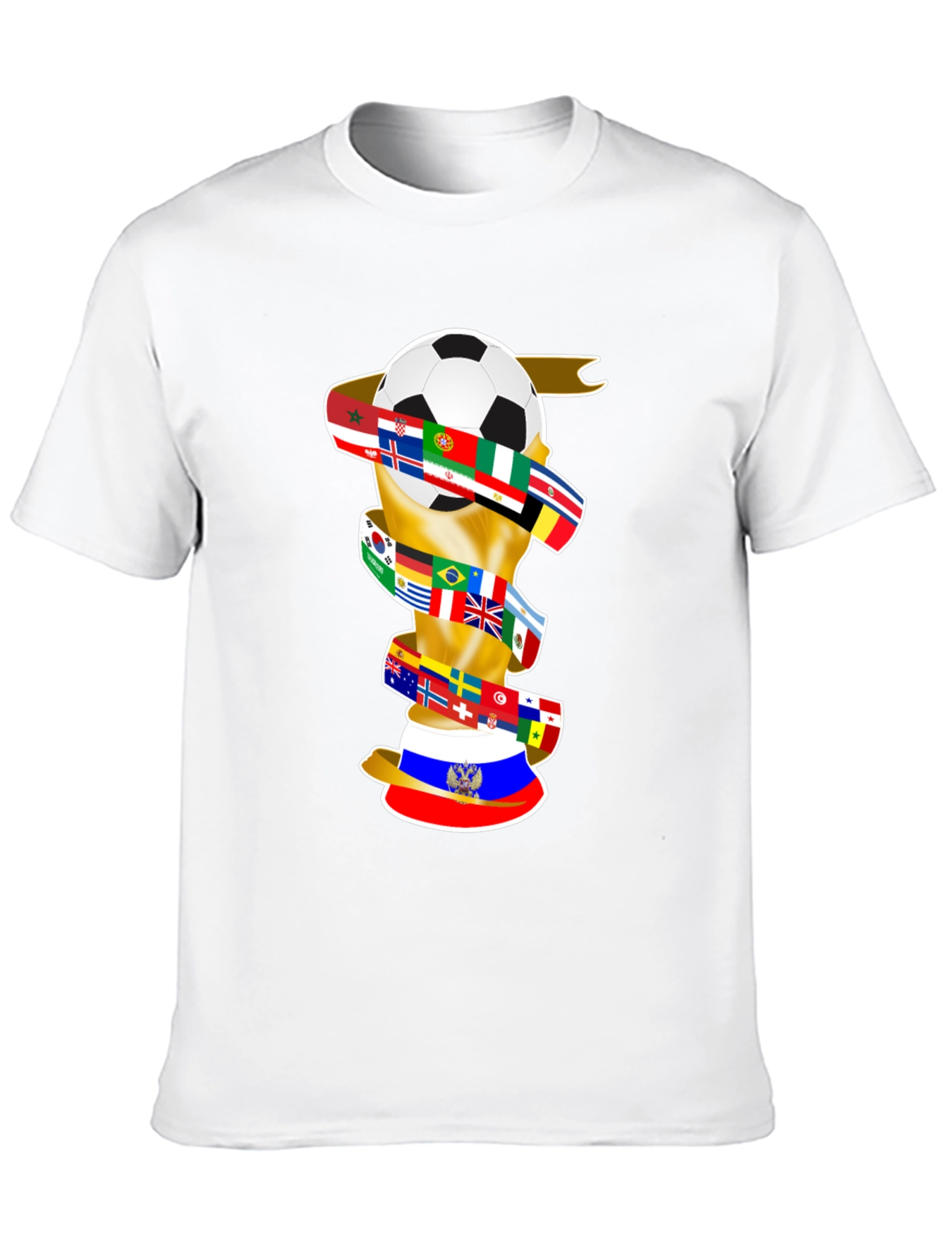 World Cup Flags Football T-Shirt