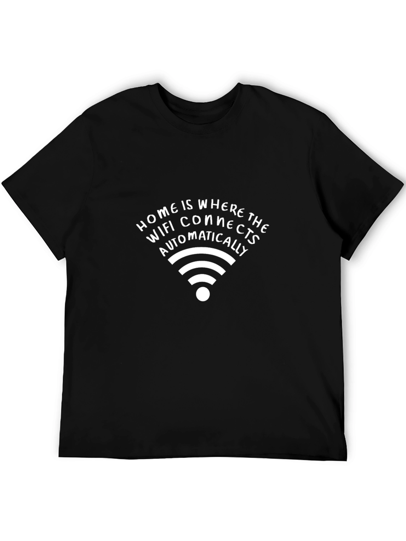 Home WiFi T-Shirt - Funny Internet Connection Tee