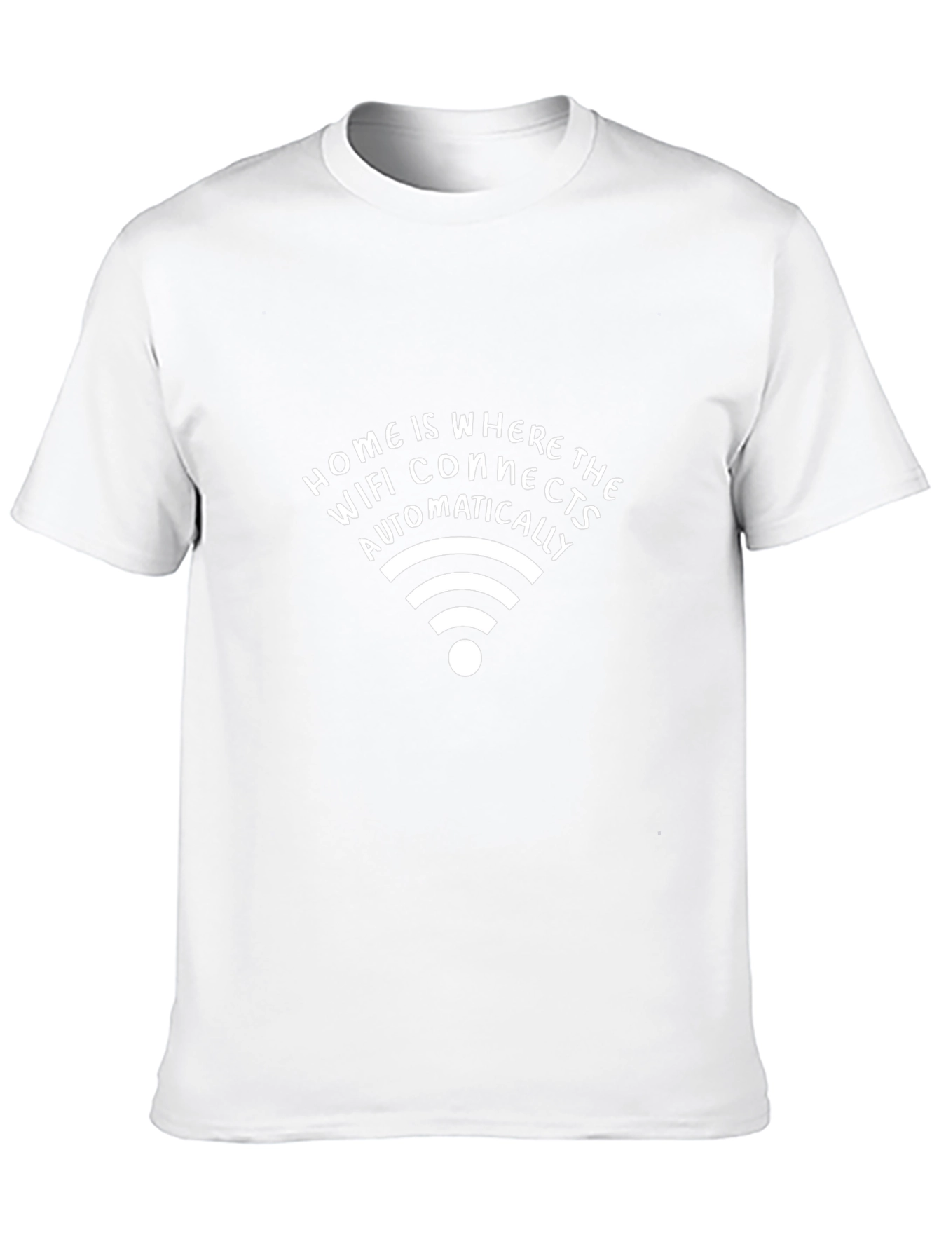 Home WiFi T-Shirt - Funny Internet Connection Tee