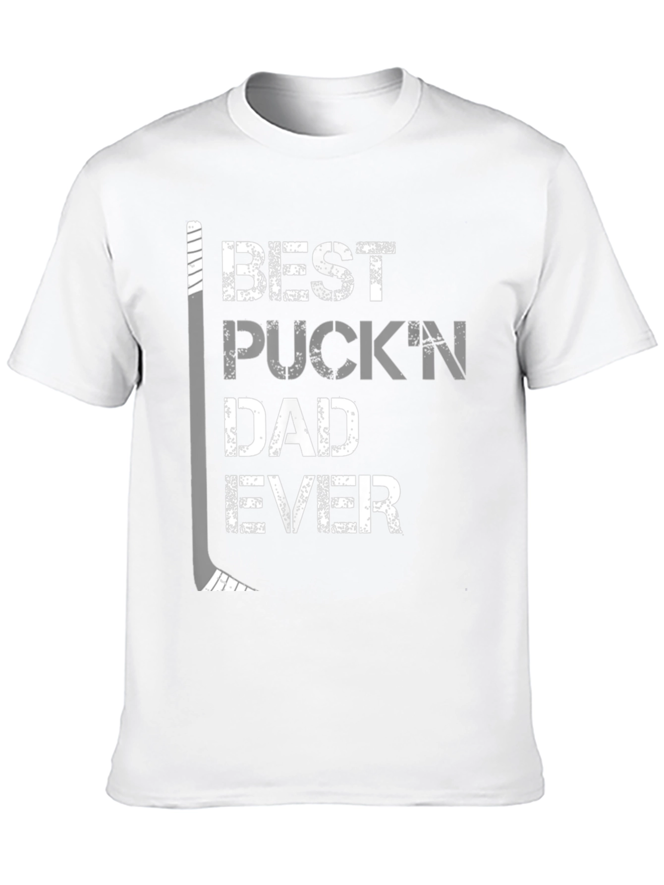 Best Puckn Dad Ever Hockey T-Shirt
