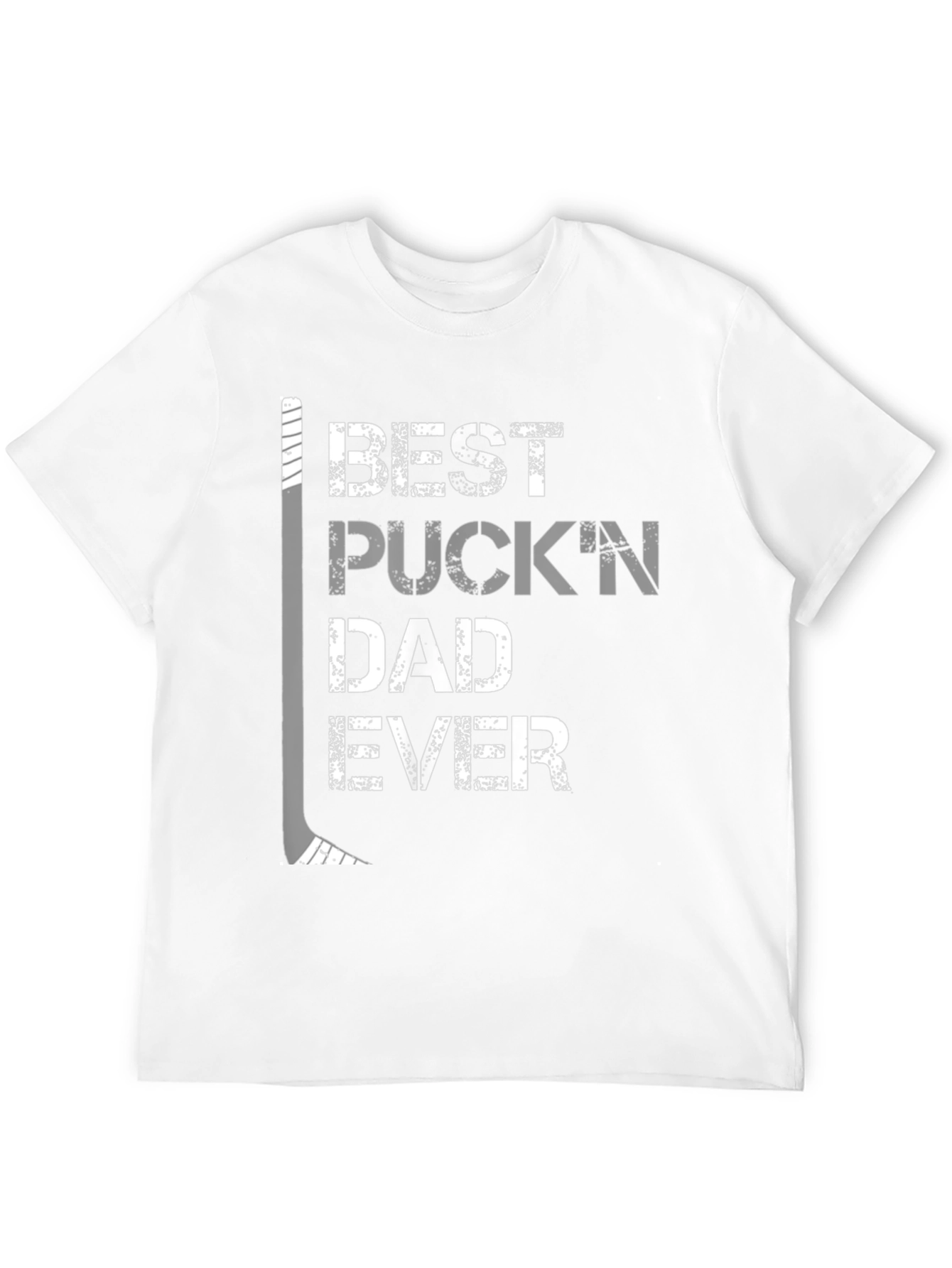 Best Puckn Dad Ever Hockey T-Shirt