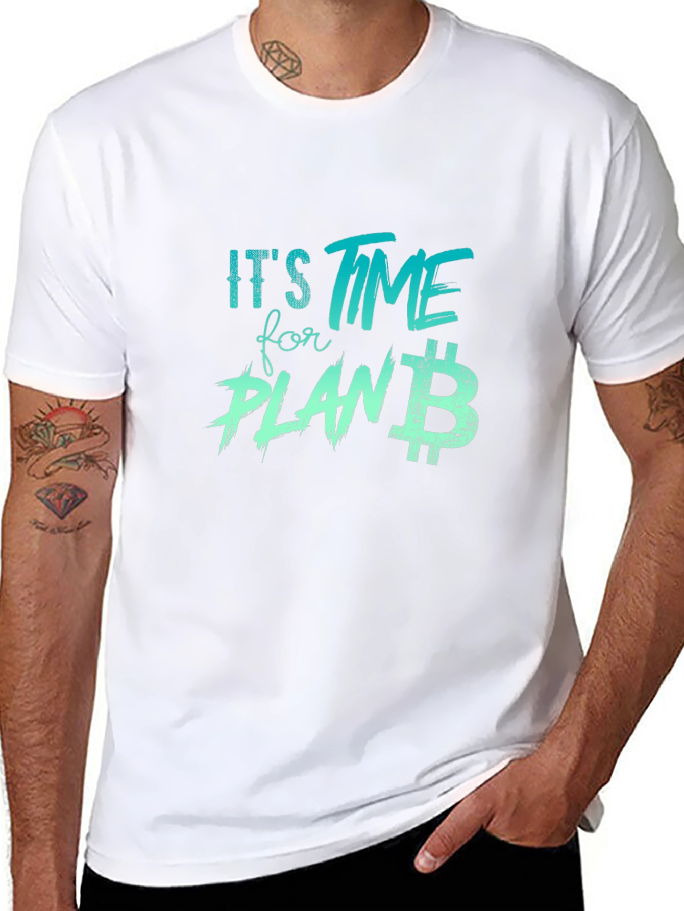 Its Time for Plan B Black T-Shirt