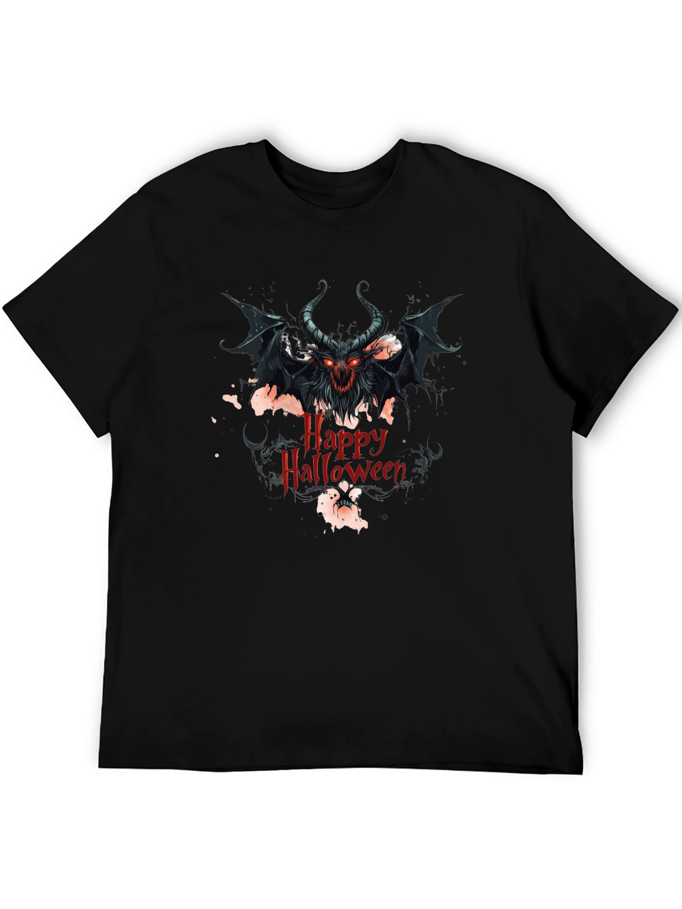 Happy Halloween Devil Graphic Tee