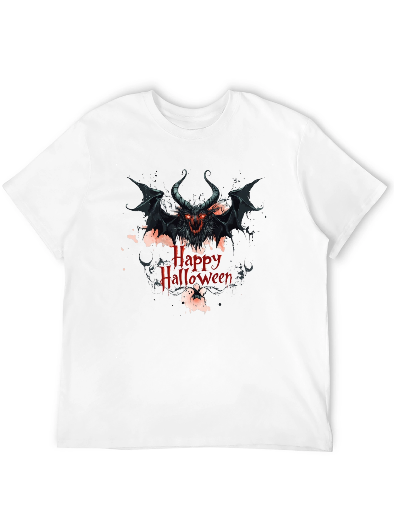 Happy Halloween Devil Graphic Tee
