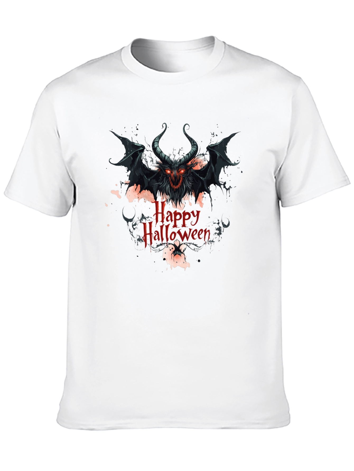 Happy Halloween Devil Graphic Tee