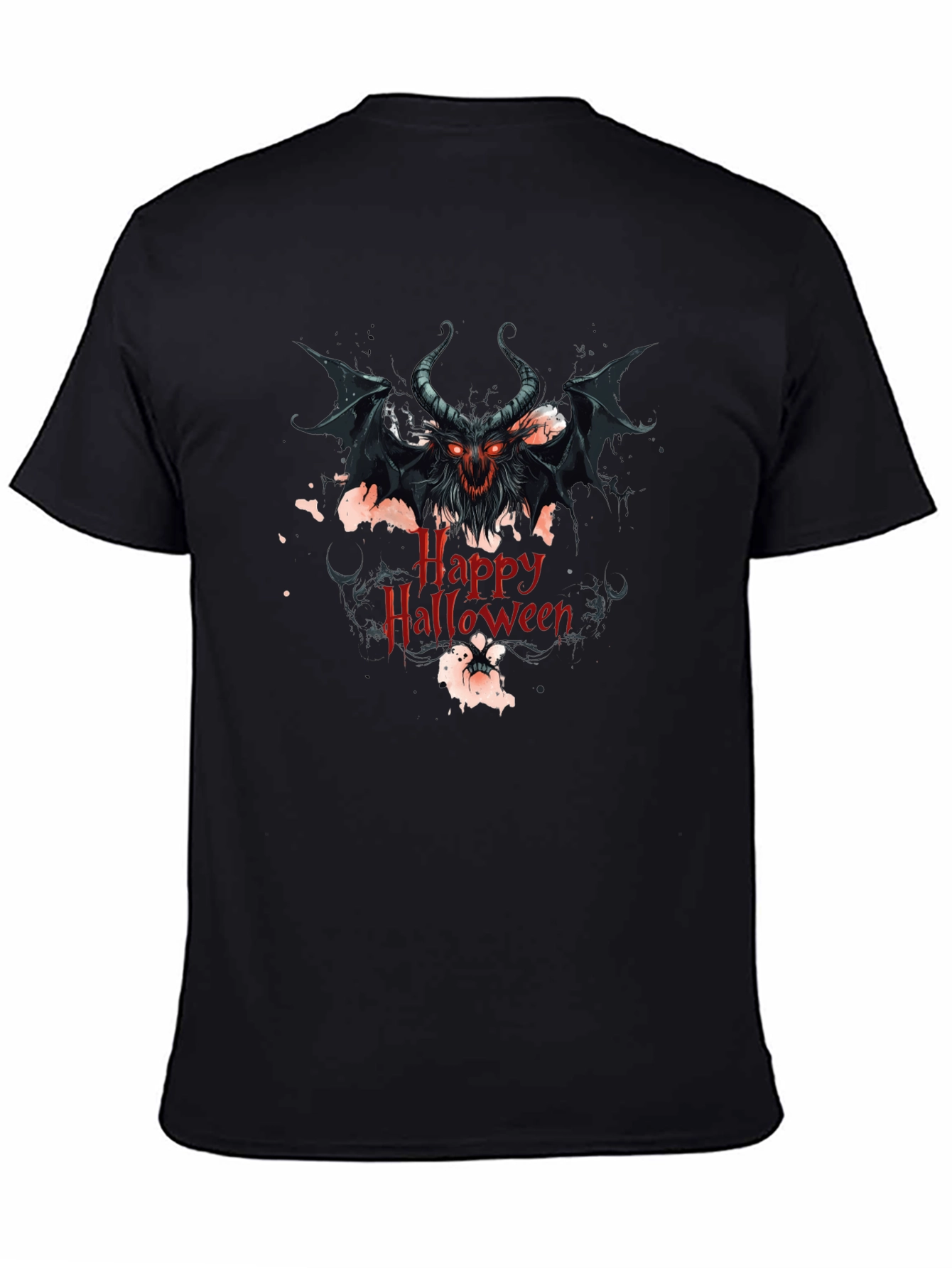 Happy Halloween Devil Graphic Tee