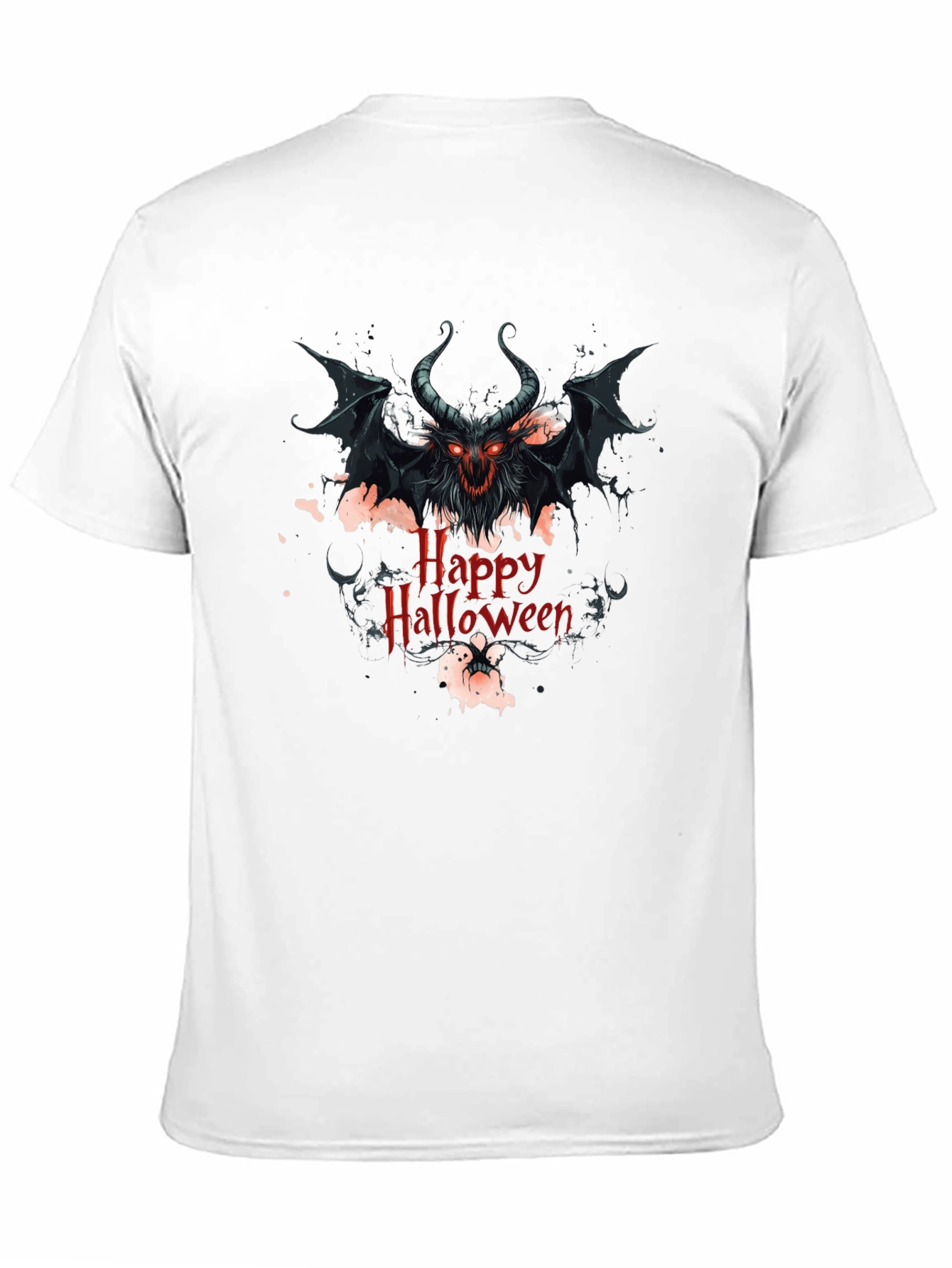 Happy Halloween Devil Graphic Tee