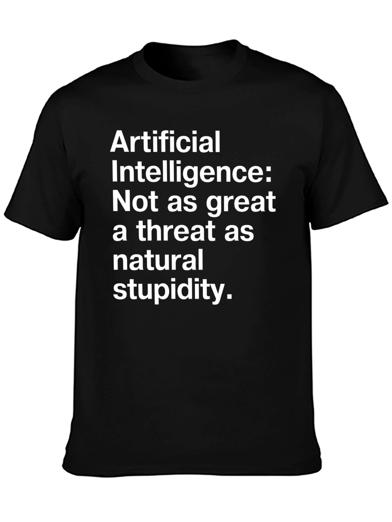 AI vs Stupidity Graphic Tee