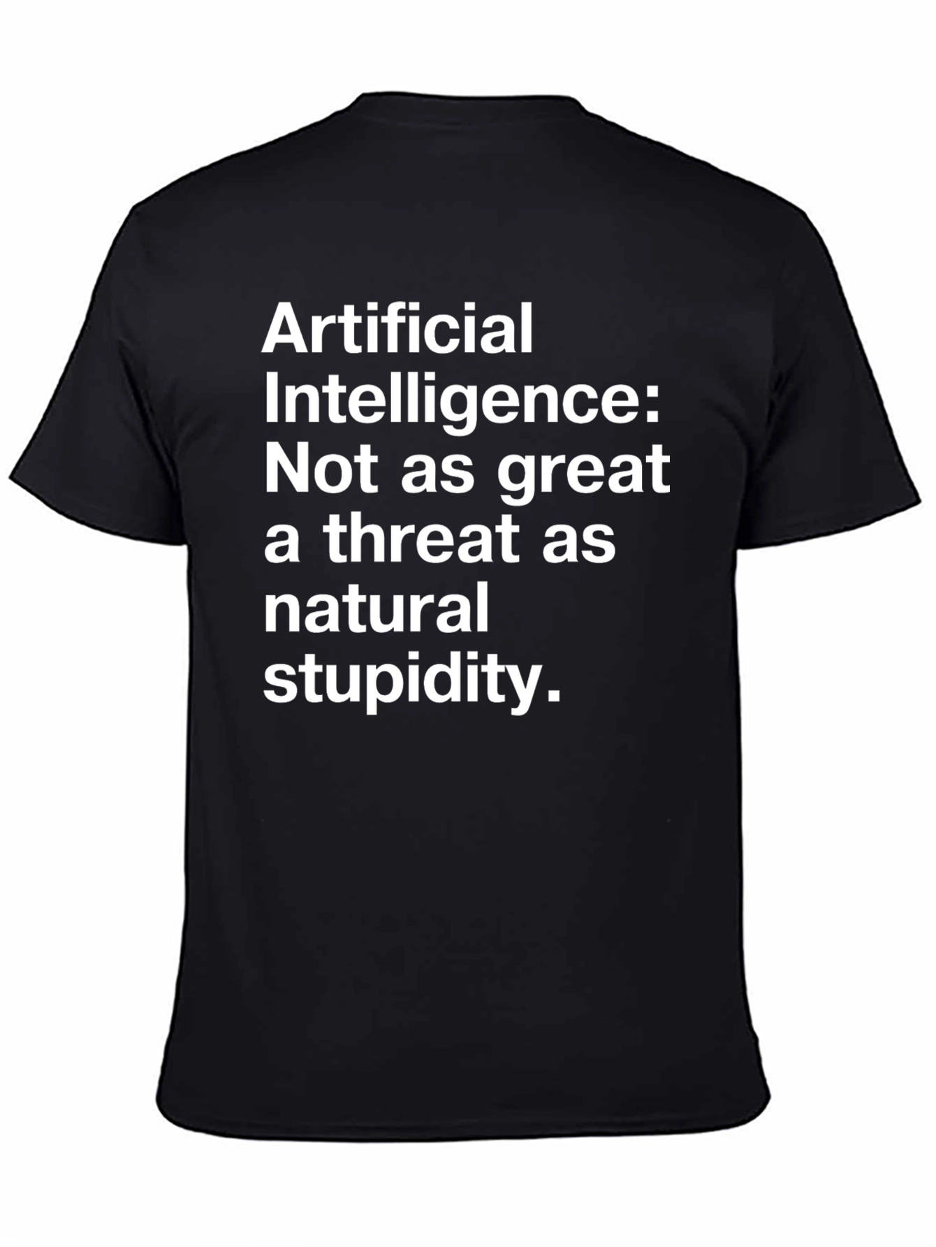 AI vs Stupidity Graphic Tee