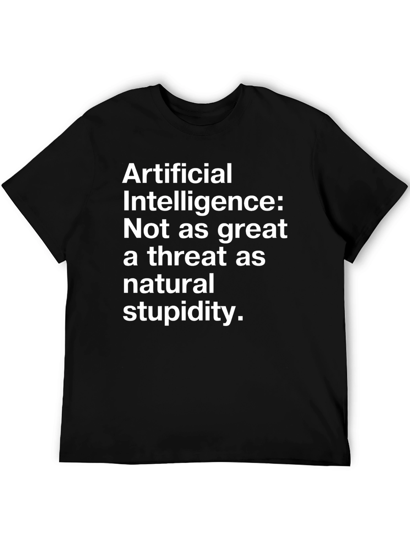 AI vs Stupidity Graphic Tee