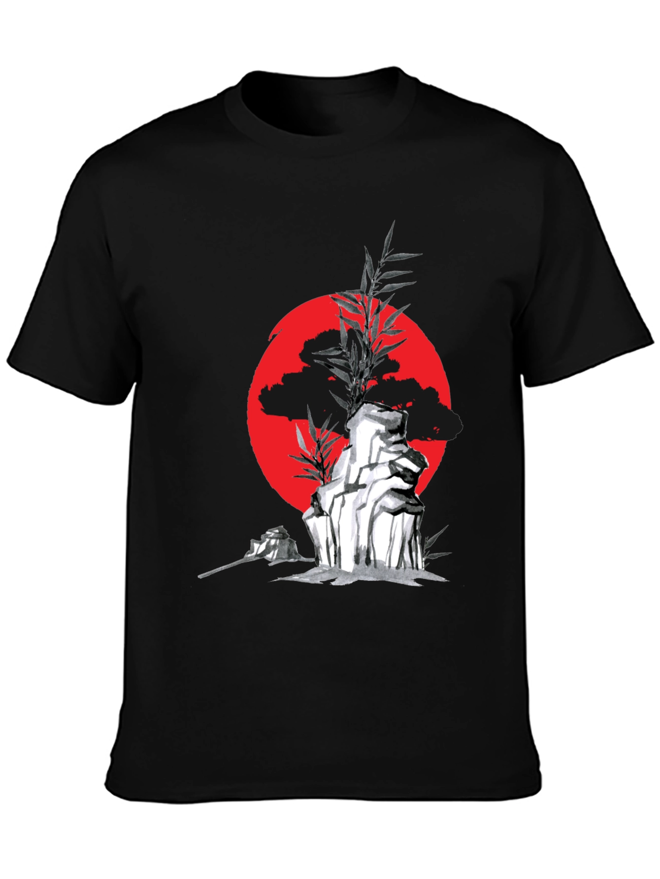 Zen Garden Graphic Tee - Japanese Style