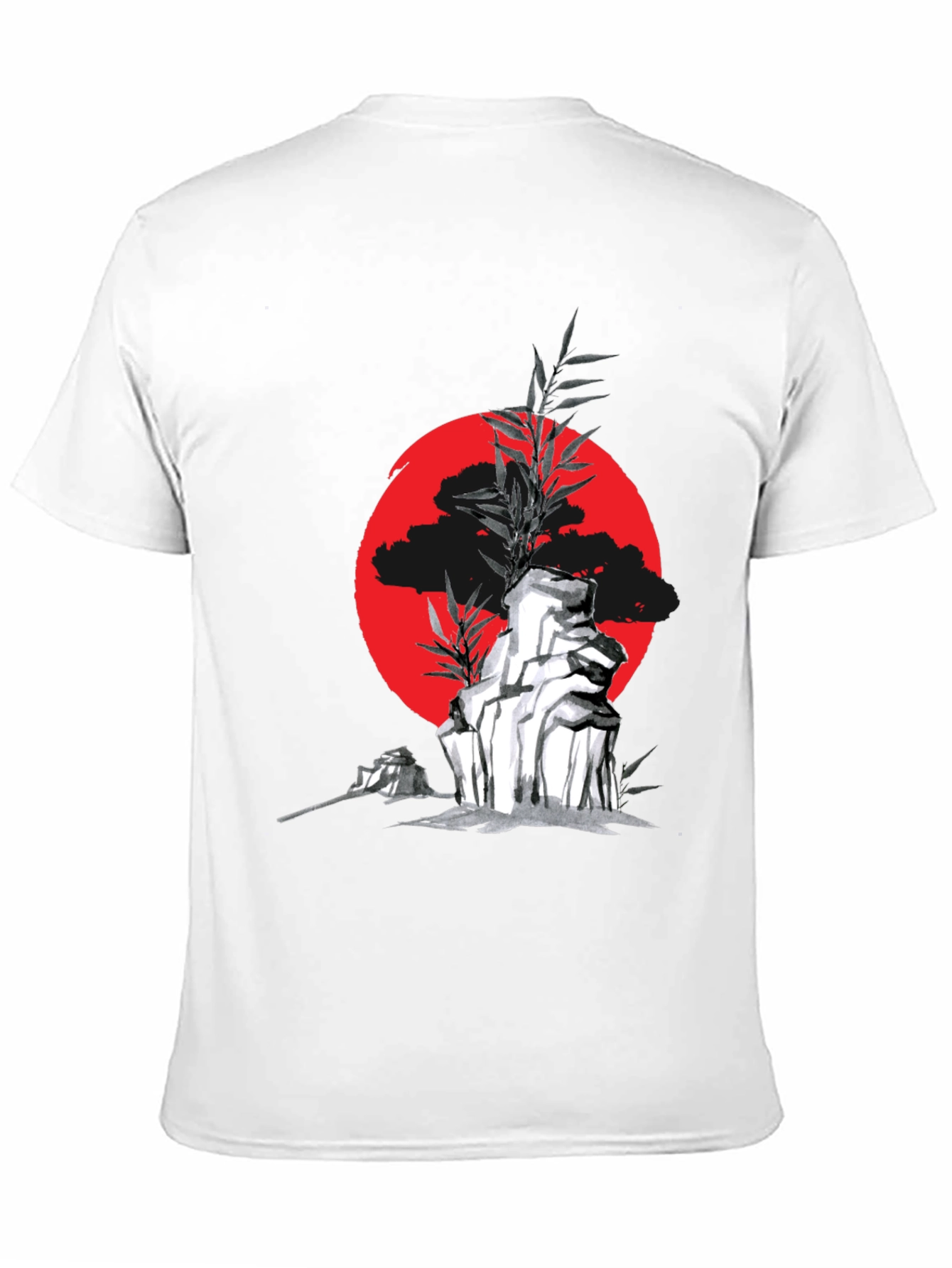 Zen Garden Graphic Tee - Japanese Style