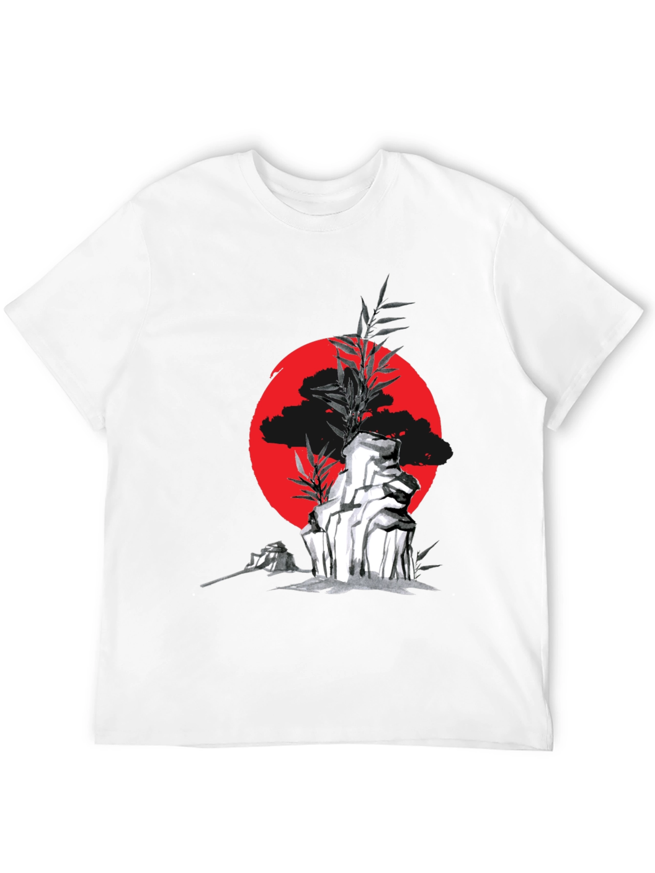 Zen Garden Graphic Tee - Japanese Style