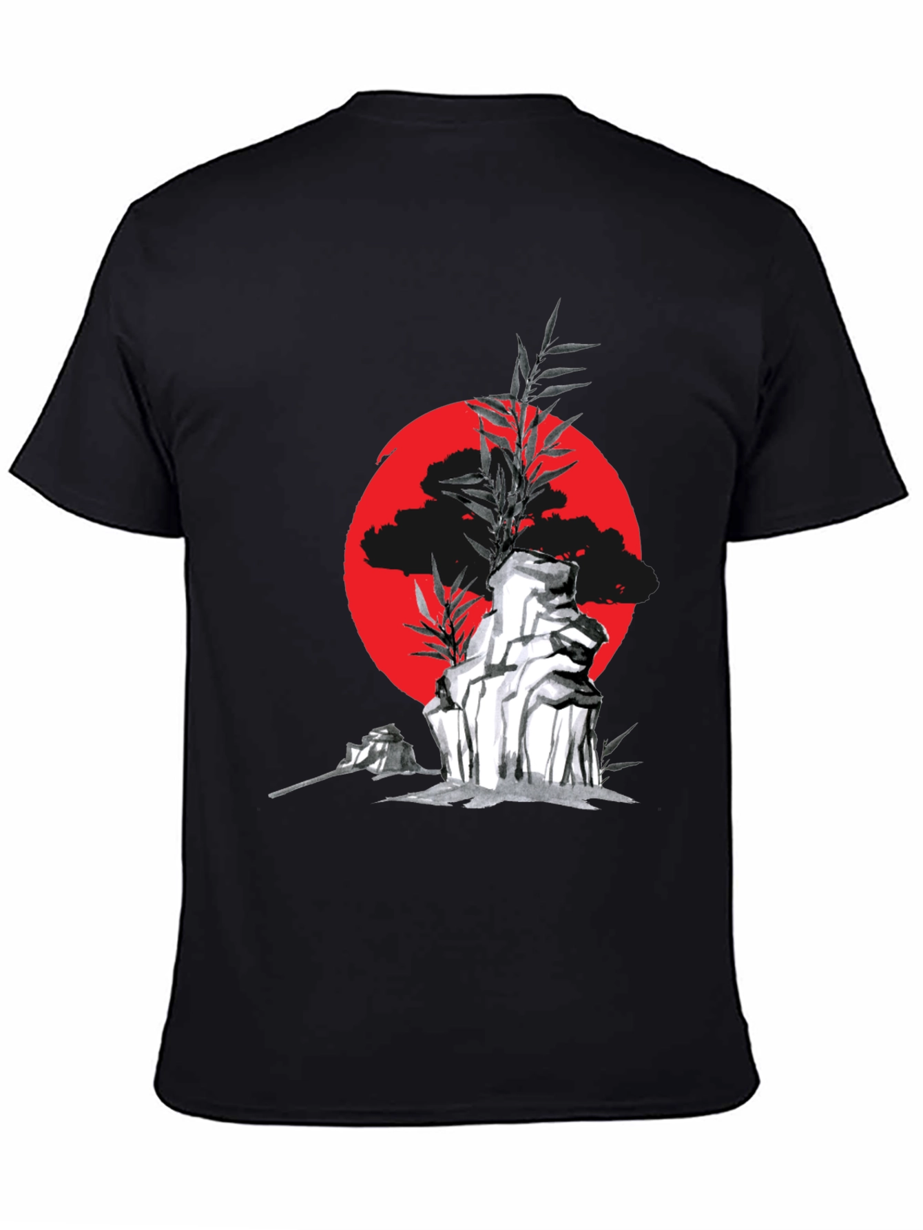Zen Garden Graphic Tee - Japanese Style