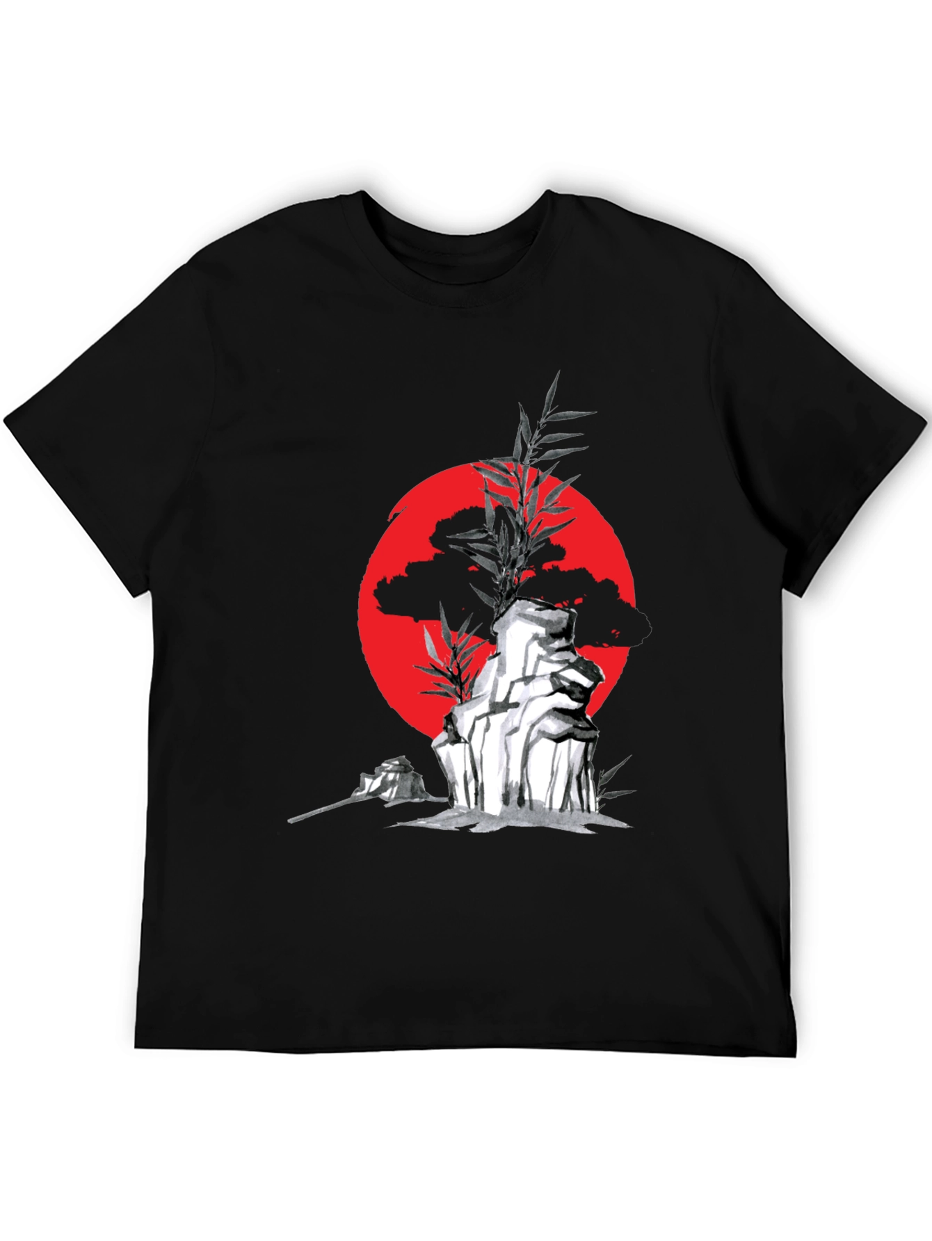 Zen Garden Graphic Tee - Japanese Style