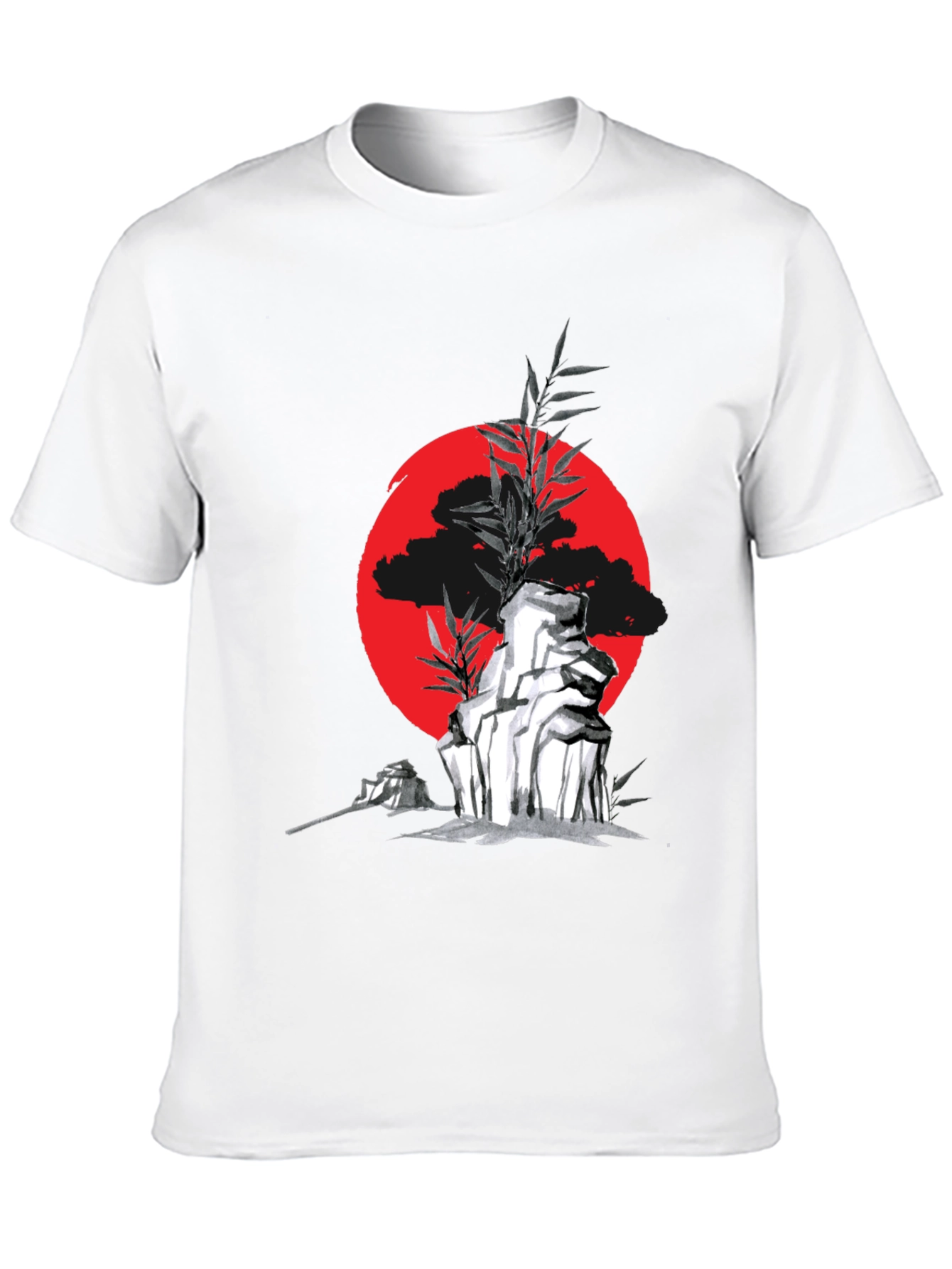 Zen Garden Graphic Tee - Japanese Style