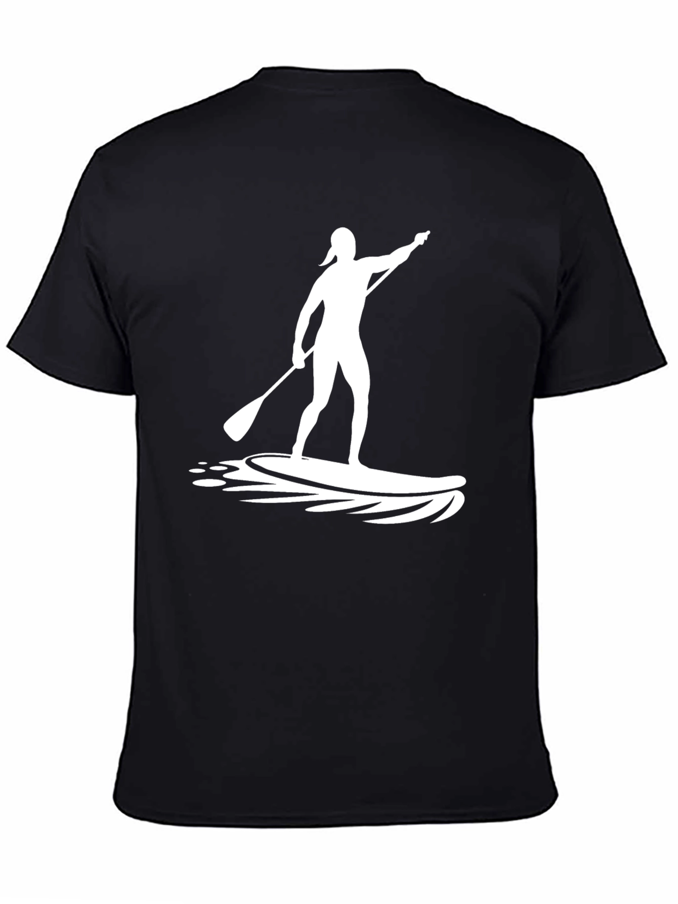 Paddle Boarder Graphic Tee - Surfs Up!