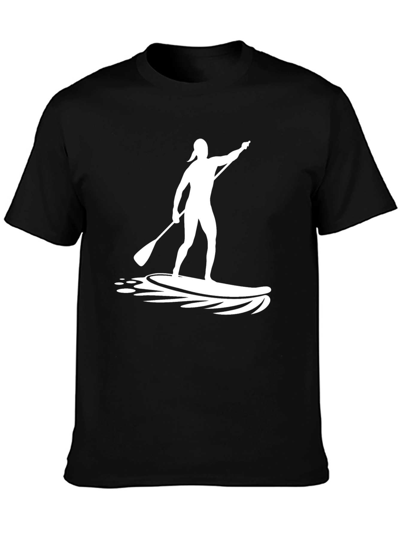 Paddle Boarder Graphic Tee - Surfs Up!