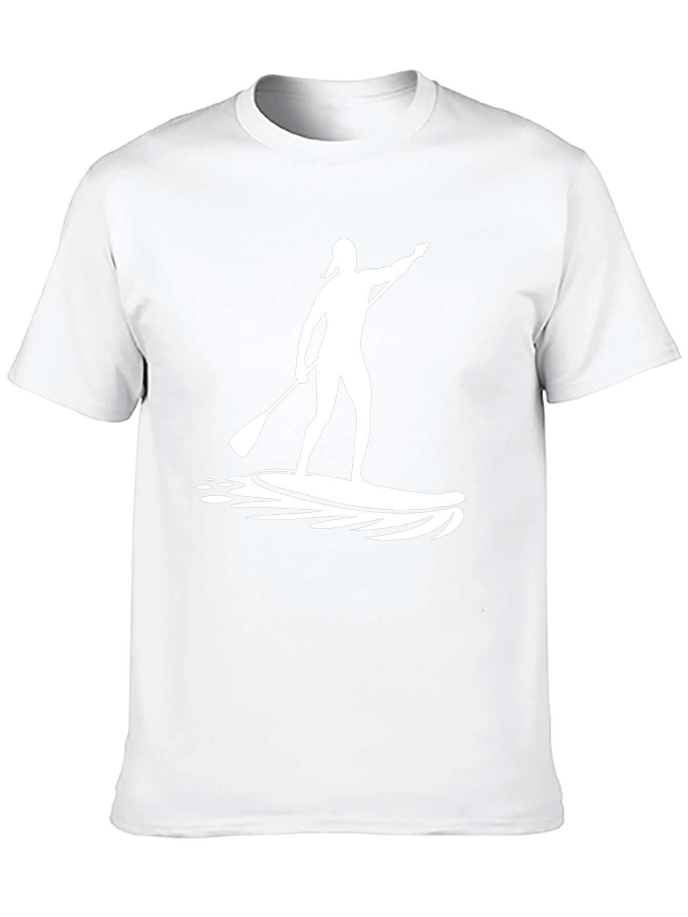 Paddle Boarder Graphic Tee - Surfs Up!