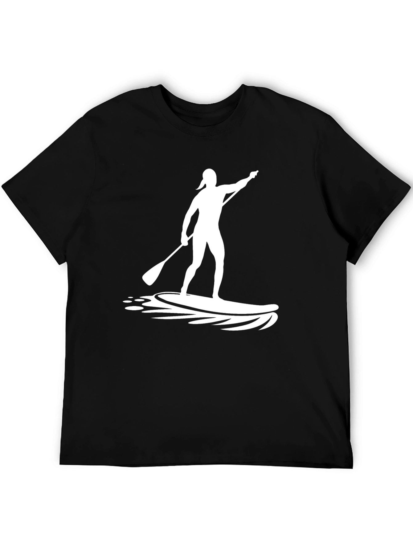 Paddle Boarder Graphic Tee - Surfs Up!