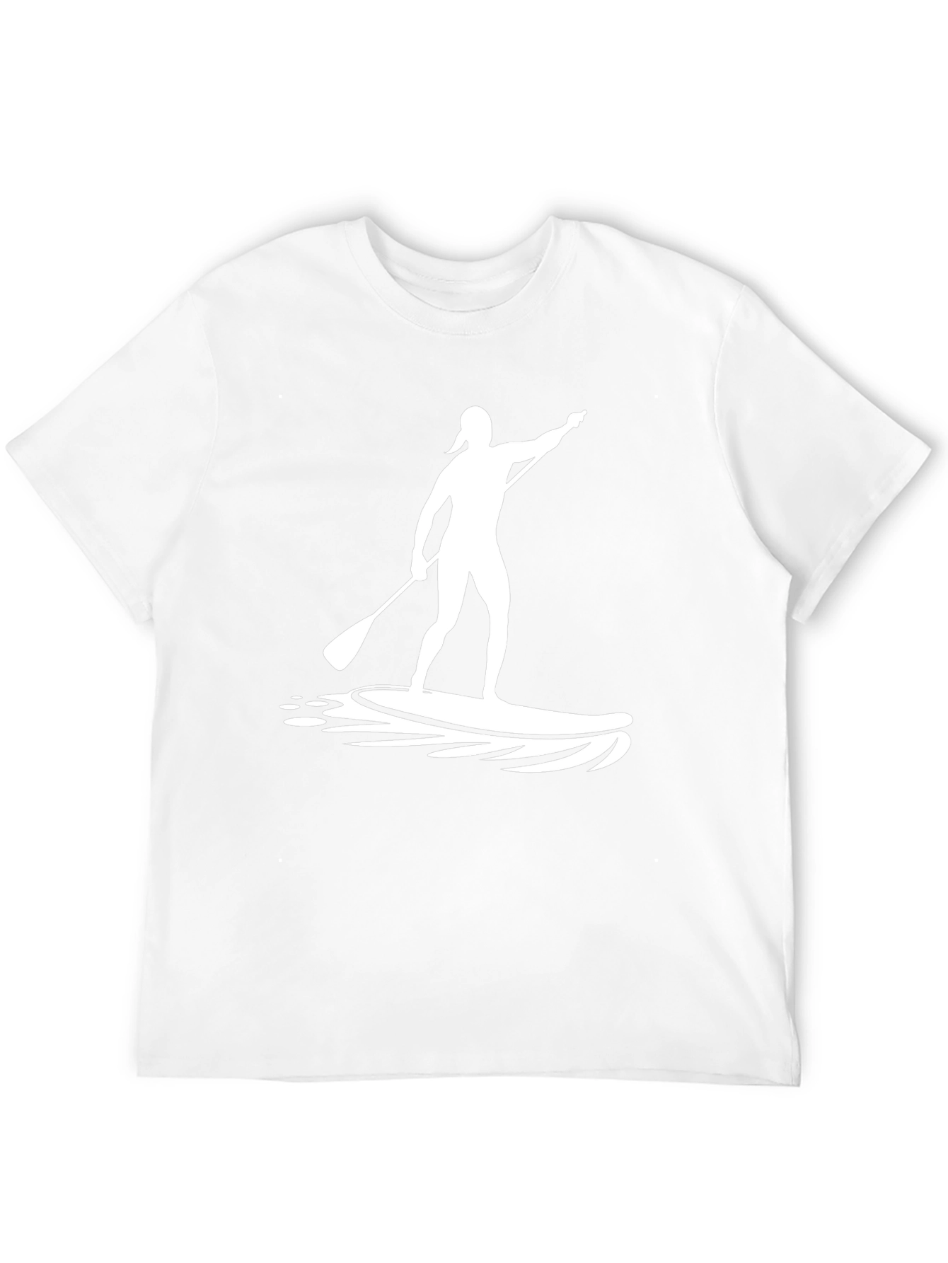 Paddle Boarder Graphic Tee - Surfs Up!