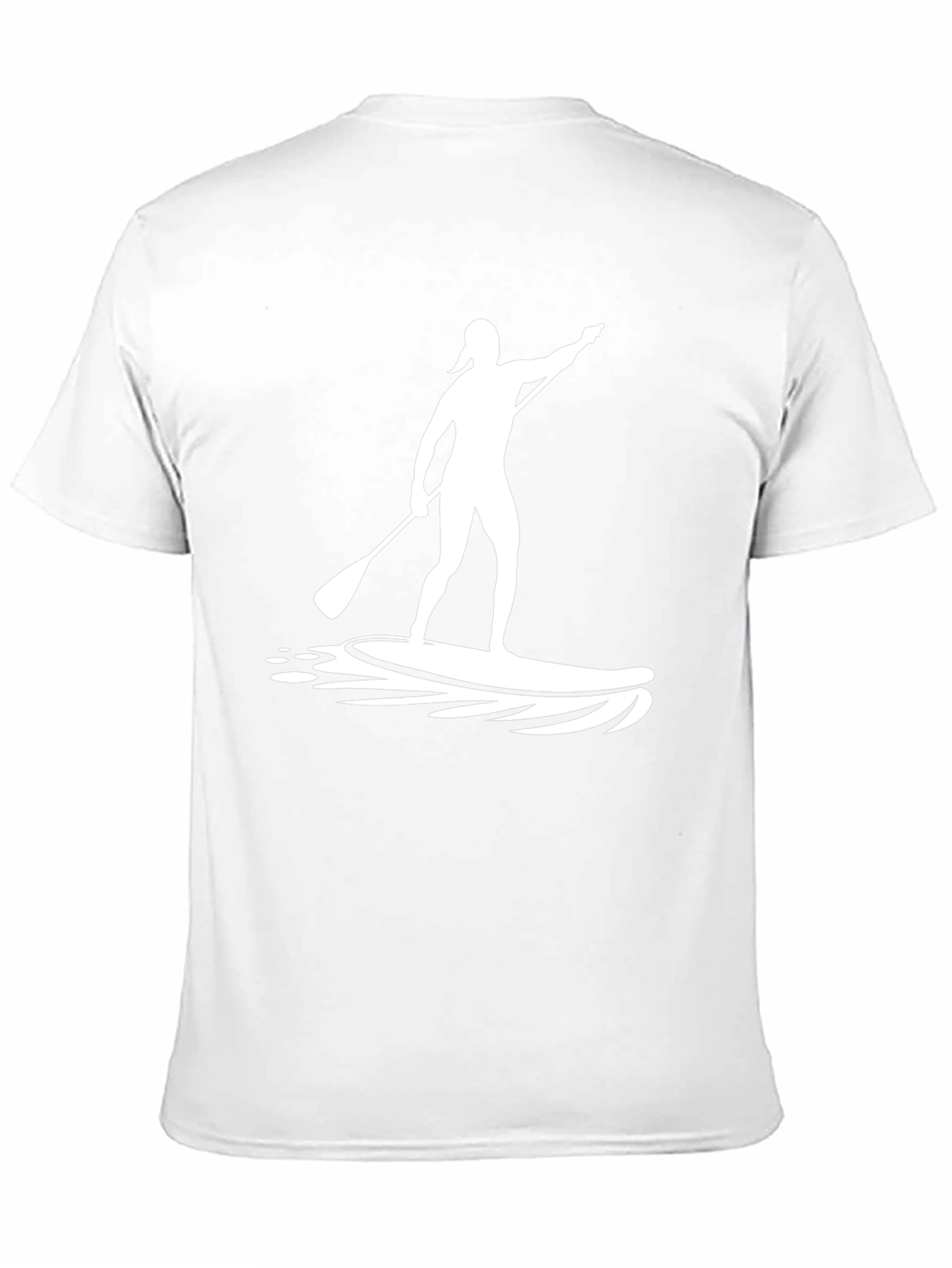 Paddle Boarder Graphic Tee - Surfs Up!