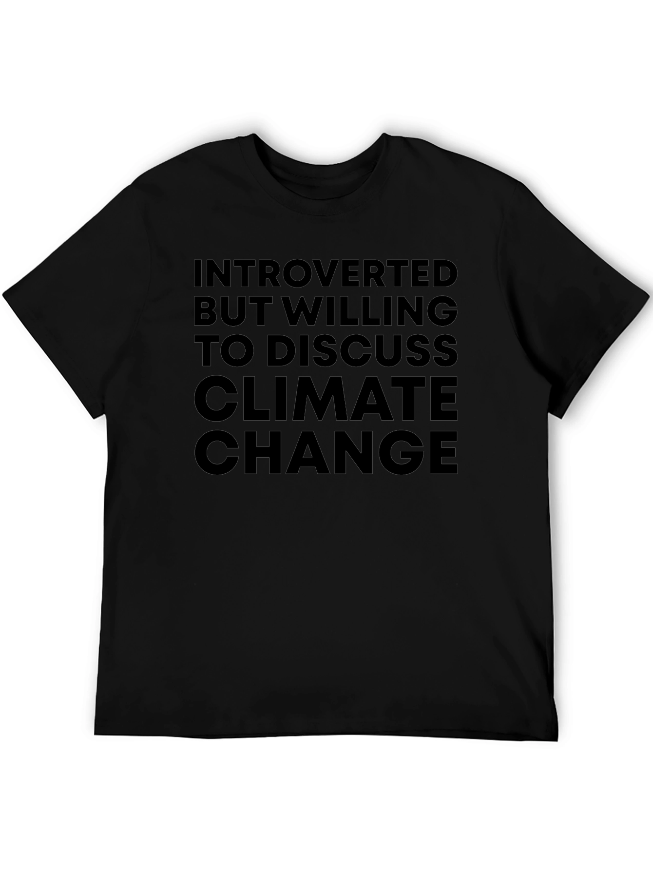 Climate Change Introvert Graphic Tee