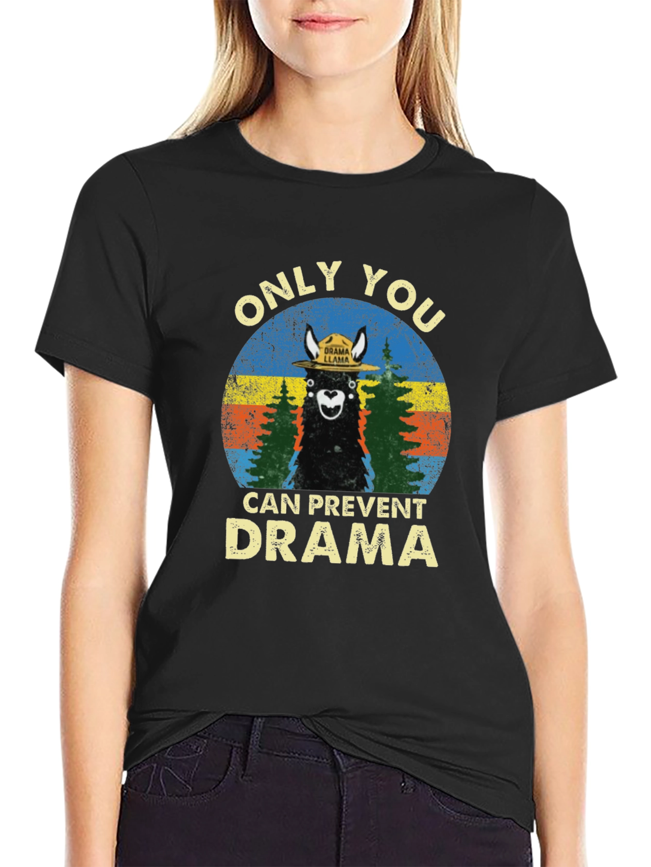 Drama Llama T-Shirt: Prevent Drama Tee