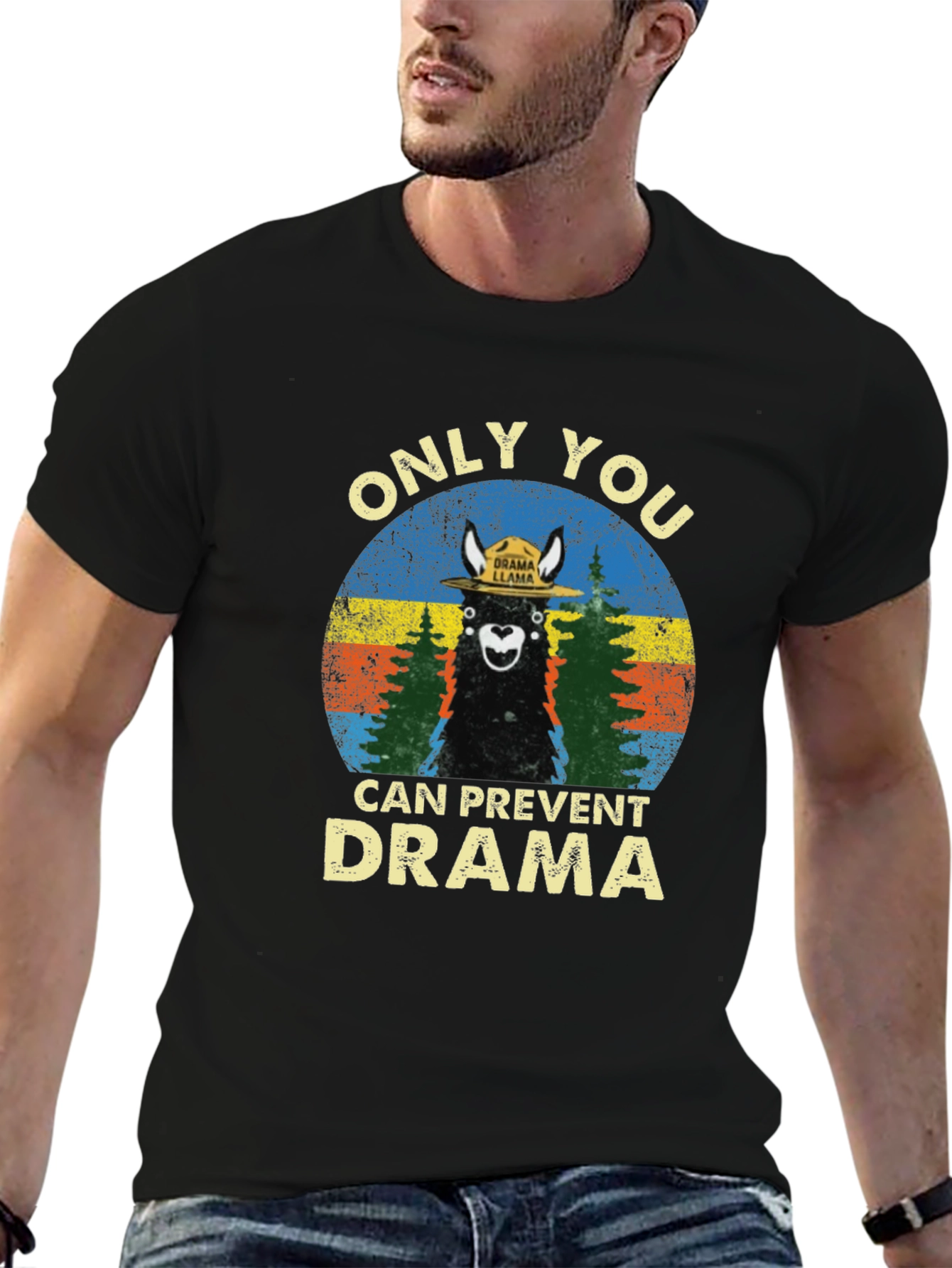Drama Llama T-Shirt: Prevent Drama Tee