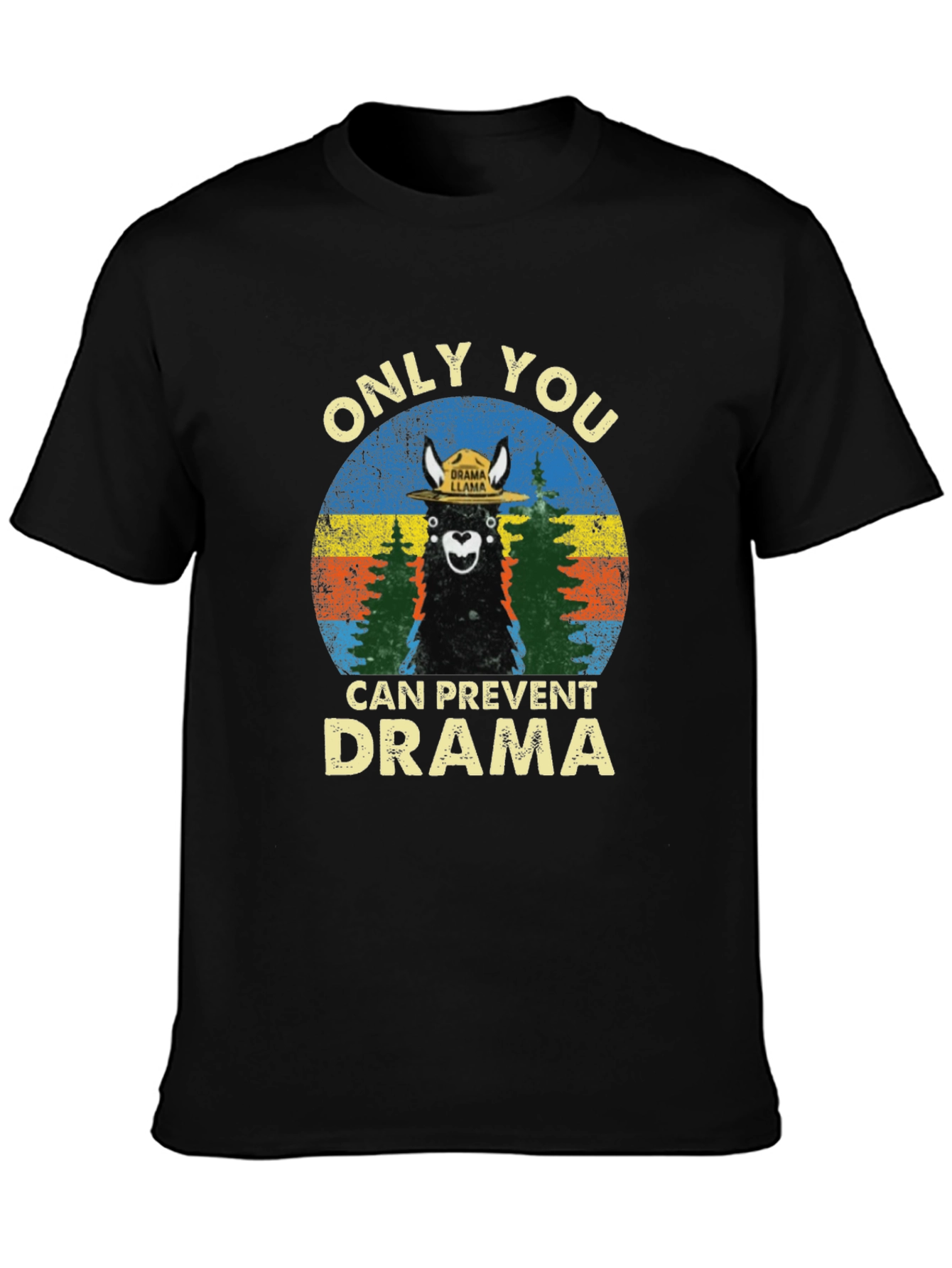 Drama Llama T-Shirt: Prevent Drama Tee