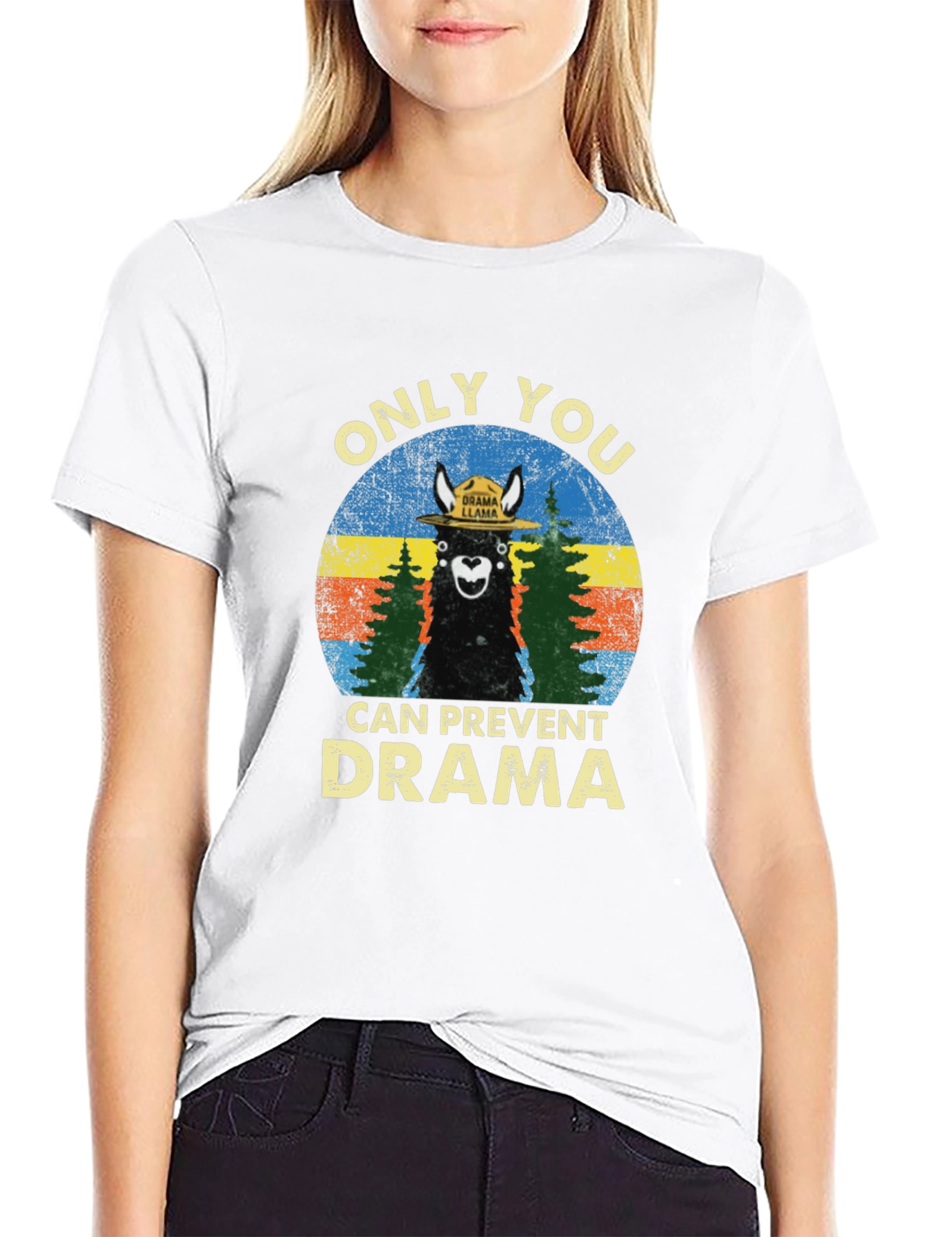 Drama Llama T-Shirt: Prevent Drama Tee
