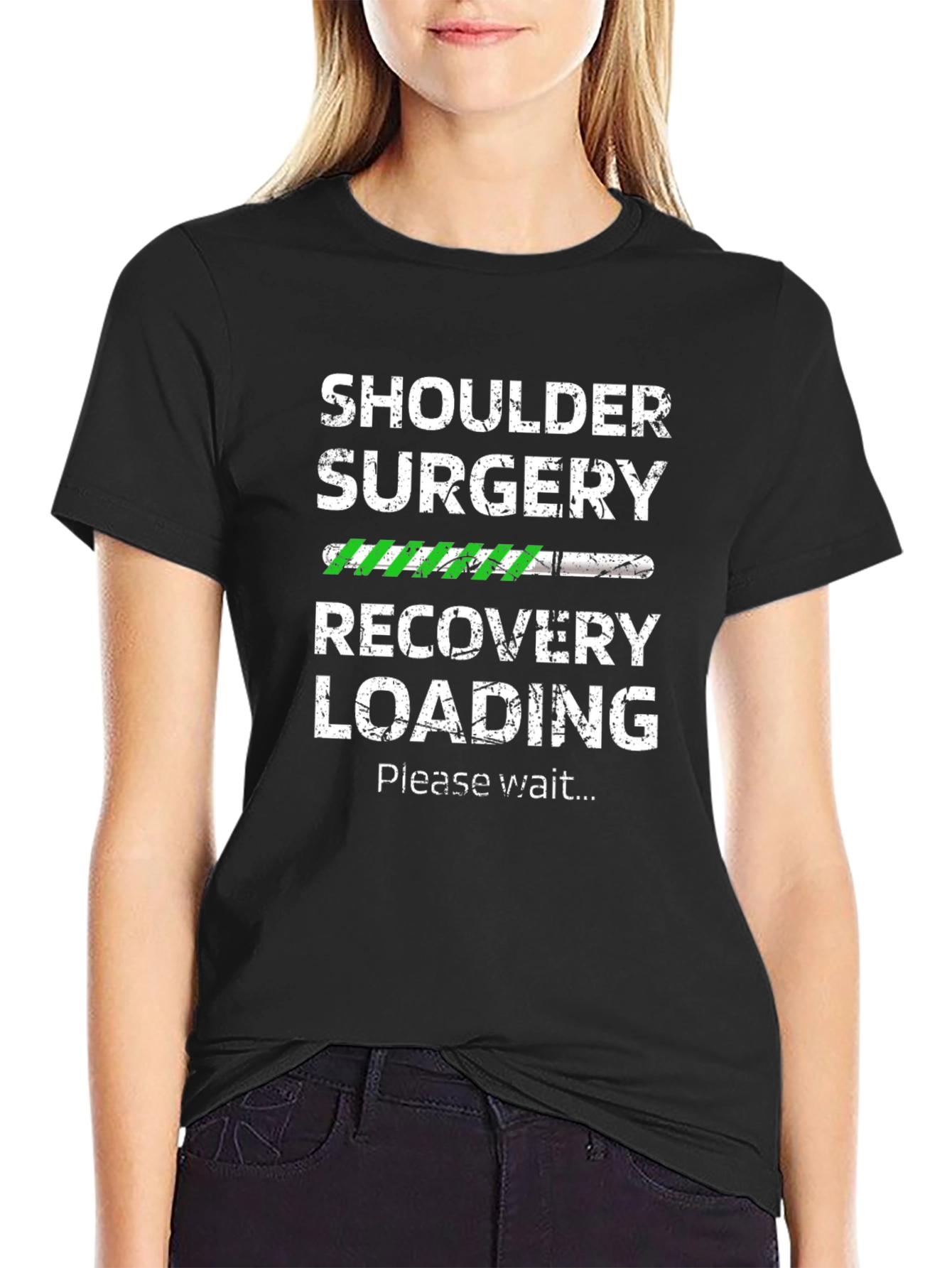 Shoulder Surgery Recovery Loading T-Shirt