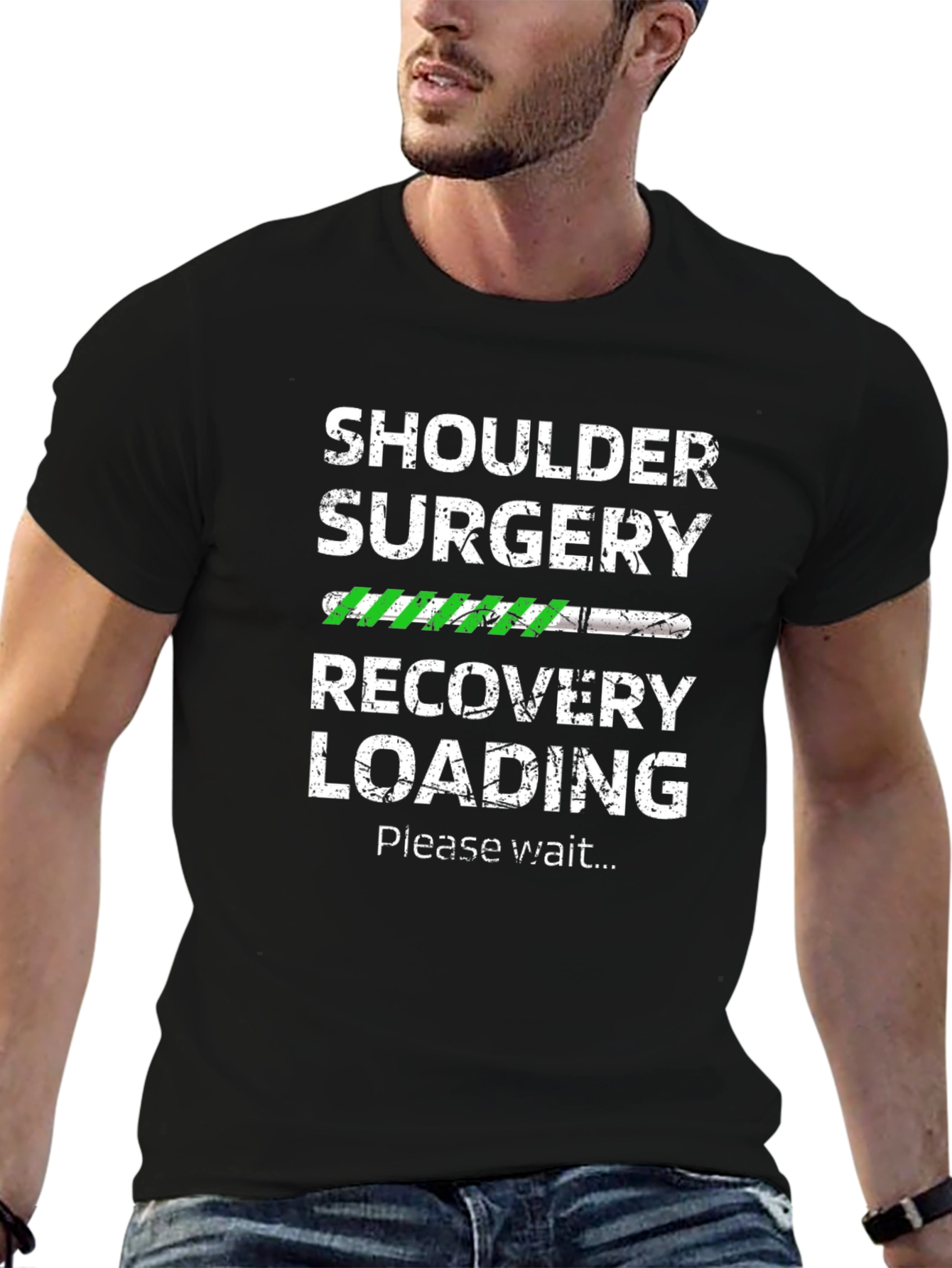 Shoulder Surgery Recovery Loading T-Shirt