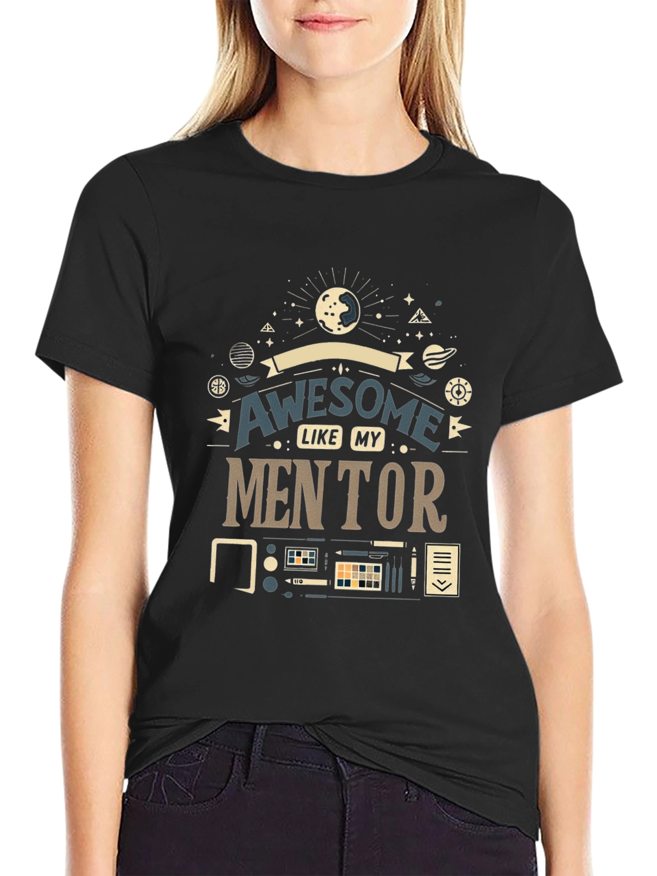 Awesome Like My Mentor Graphic Tee