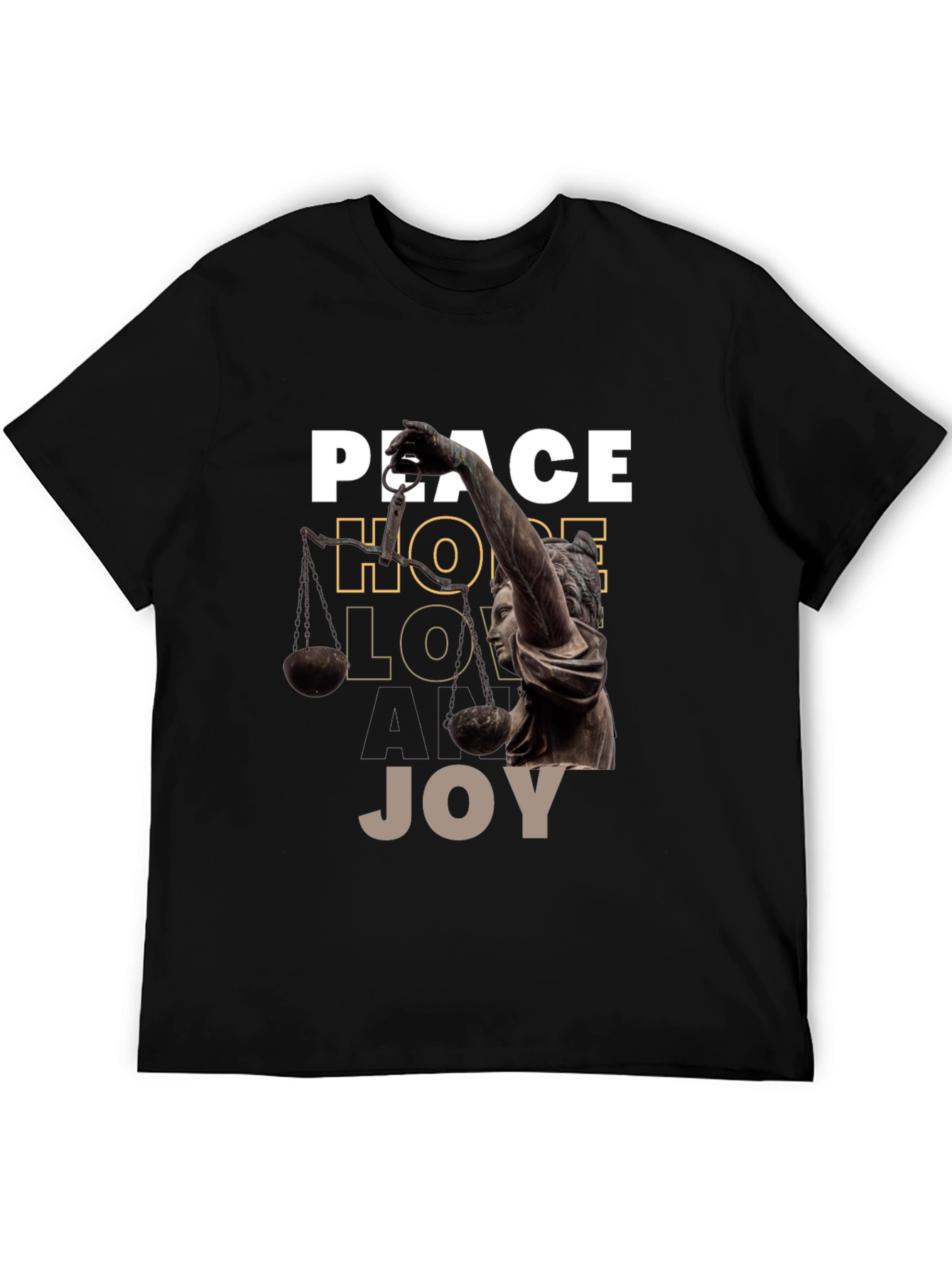 Peace Hope Love Joy Graphic Tee