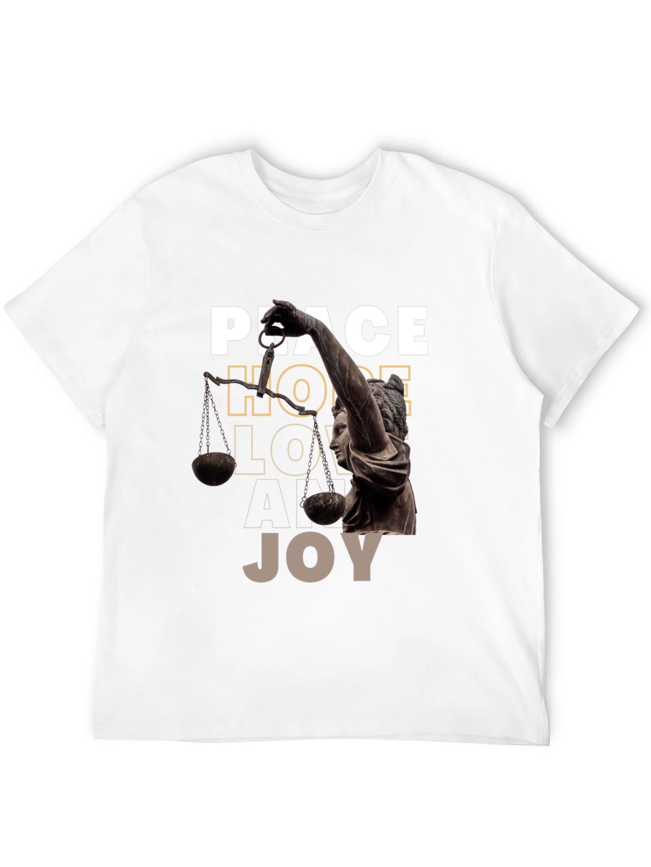 Peace Hope Love Joy Graphic Tee