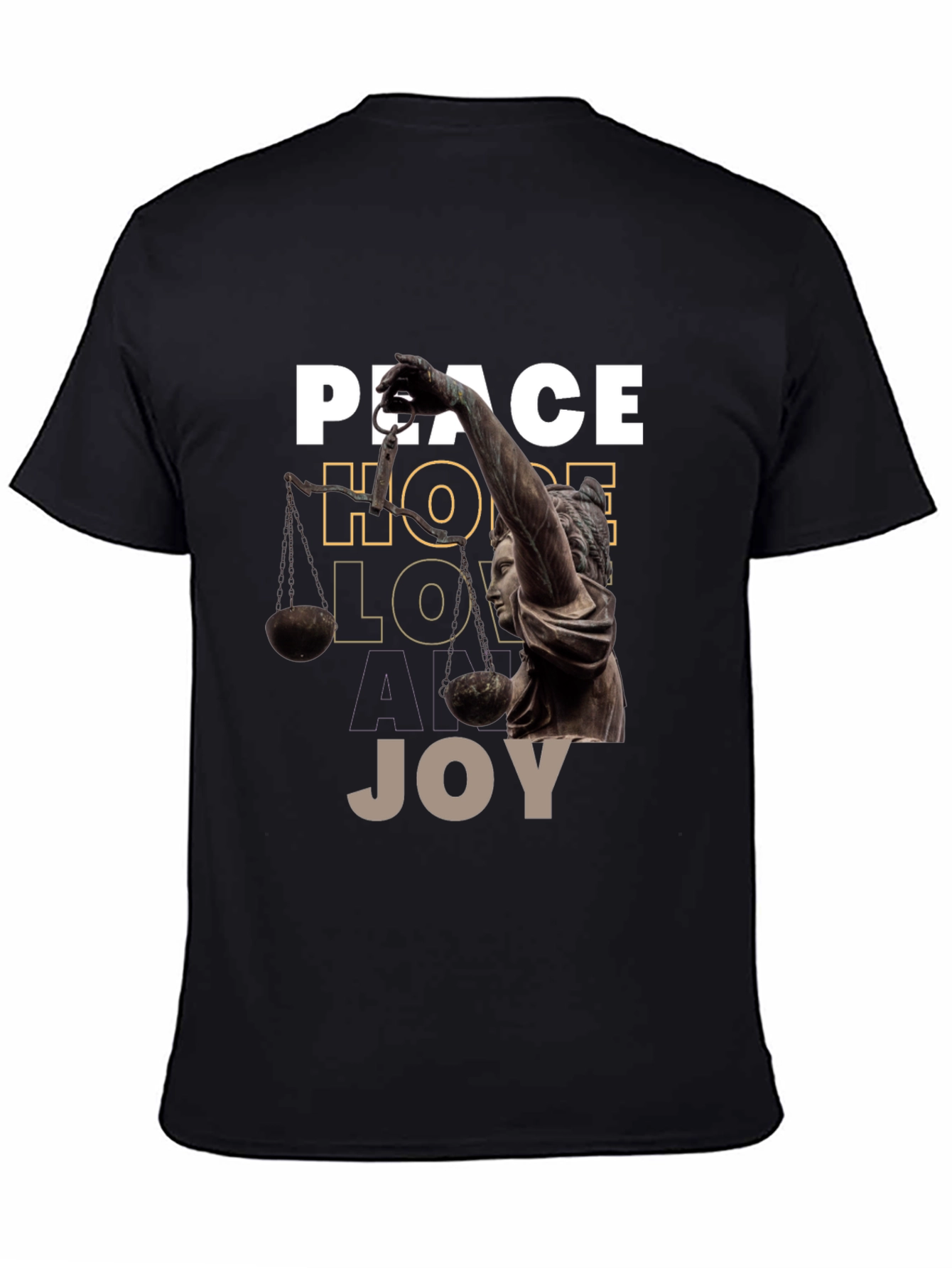 Peace Hope Love Joy Graphic Tee