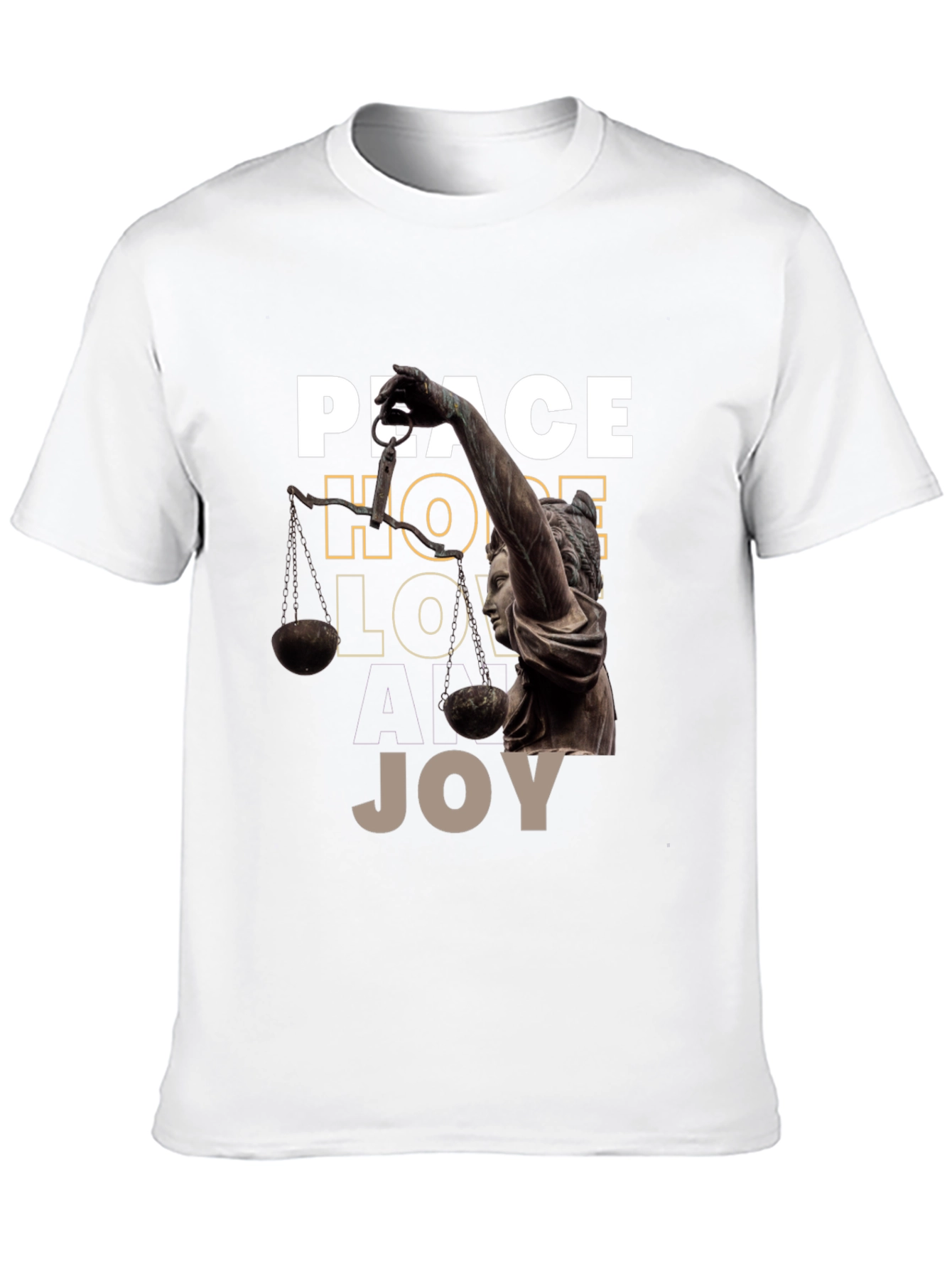 Peace Hope Love Joy Graphic Tee