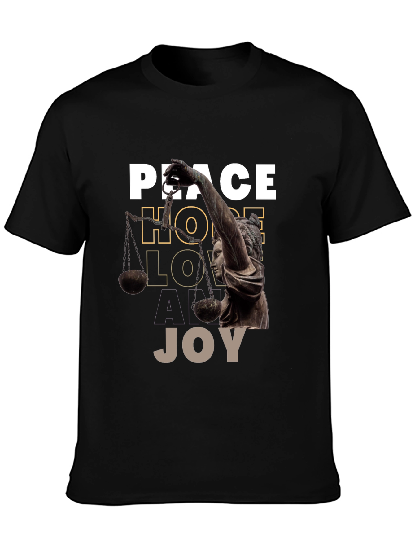 Peace Hope Love Joy Graphic Tee