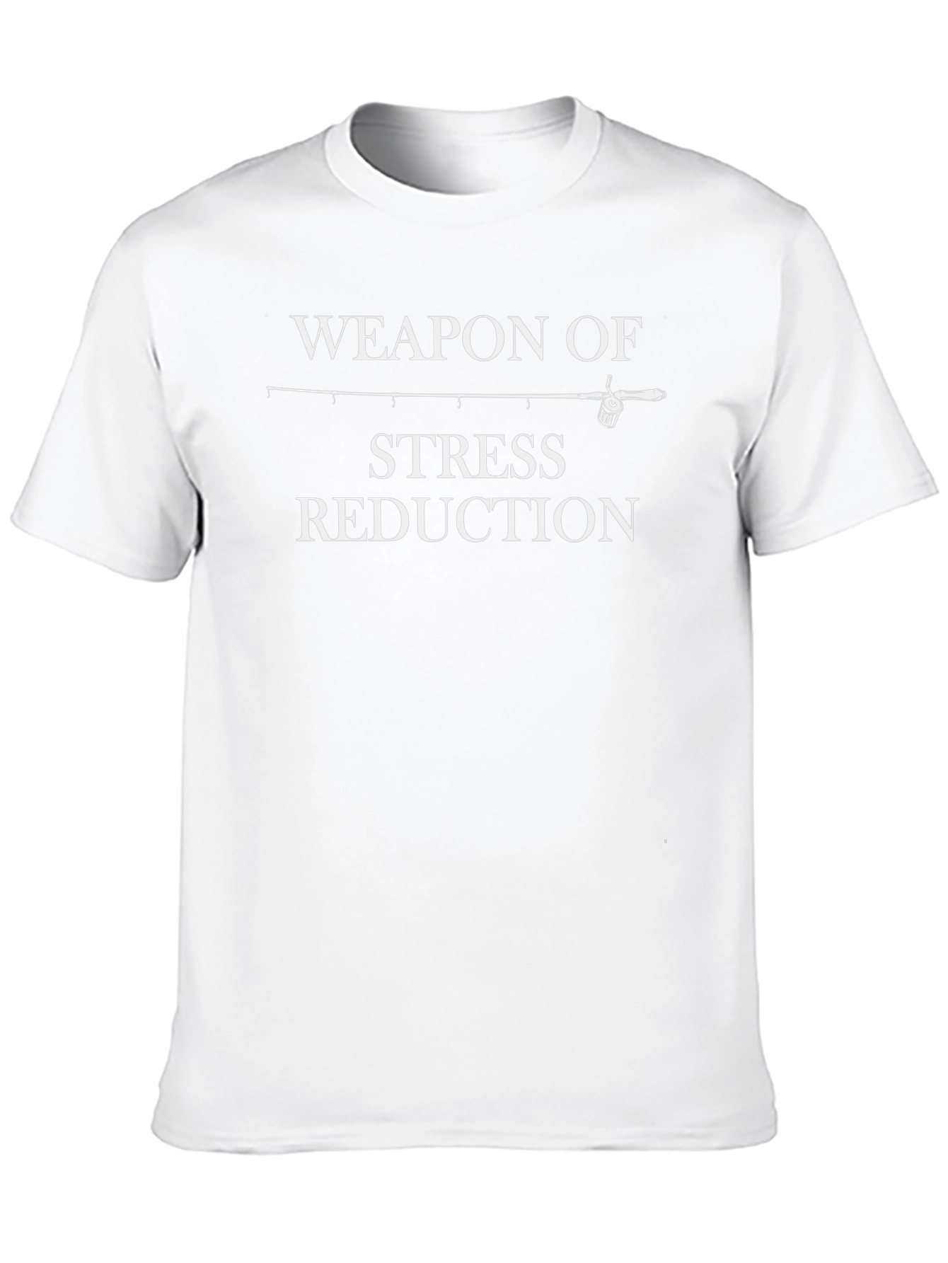 Weapon of Stress Reduction Fishing T-Shirt