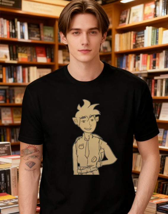 Cartoon Character Graphic Tee