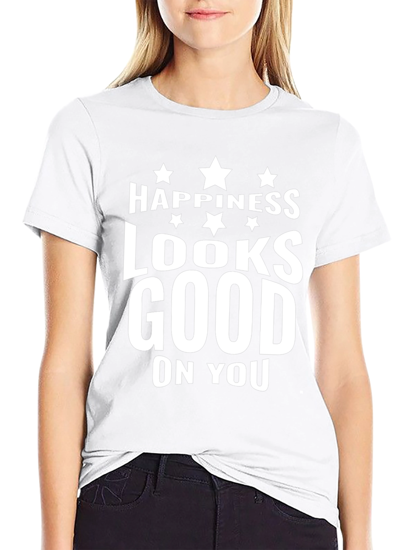 Happiness Looks Good on You - Graphic T-Shirt
